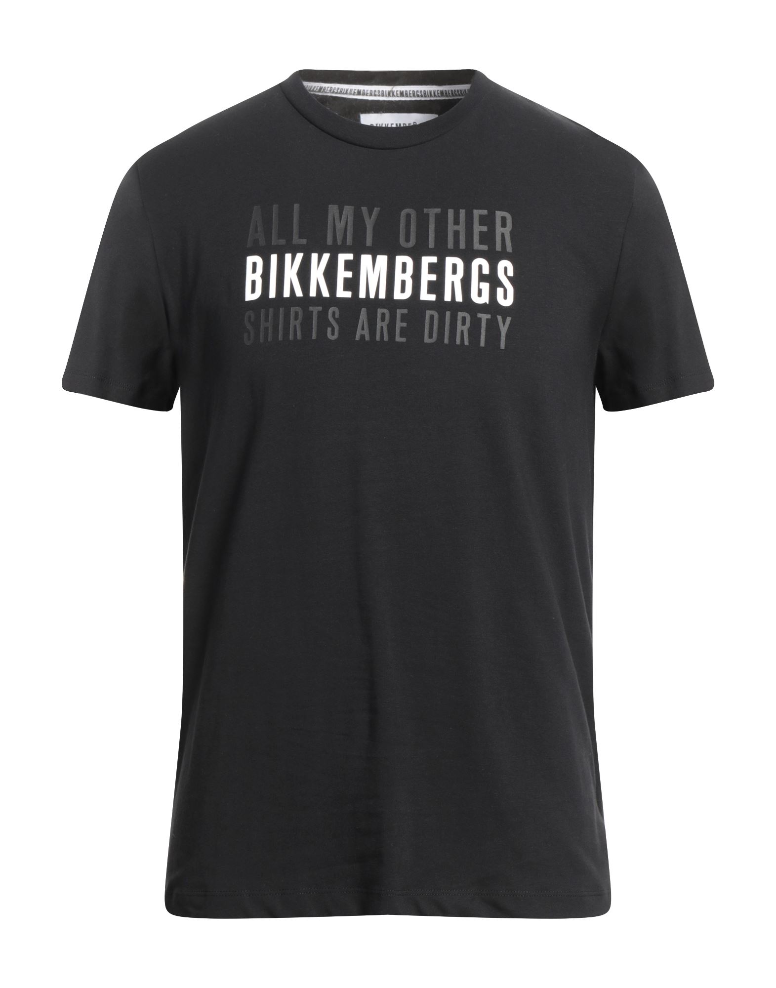 BIKKEMBERGS T-shirts Herren Schwarz von BIKKEMBERGS