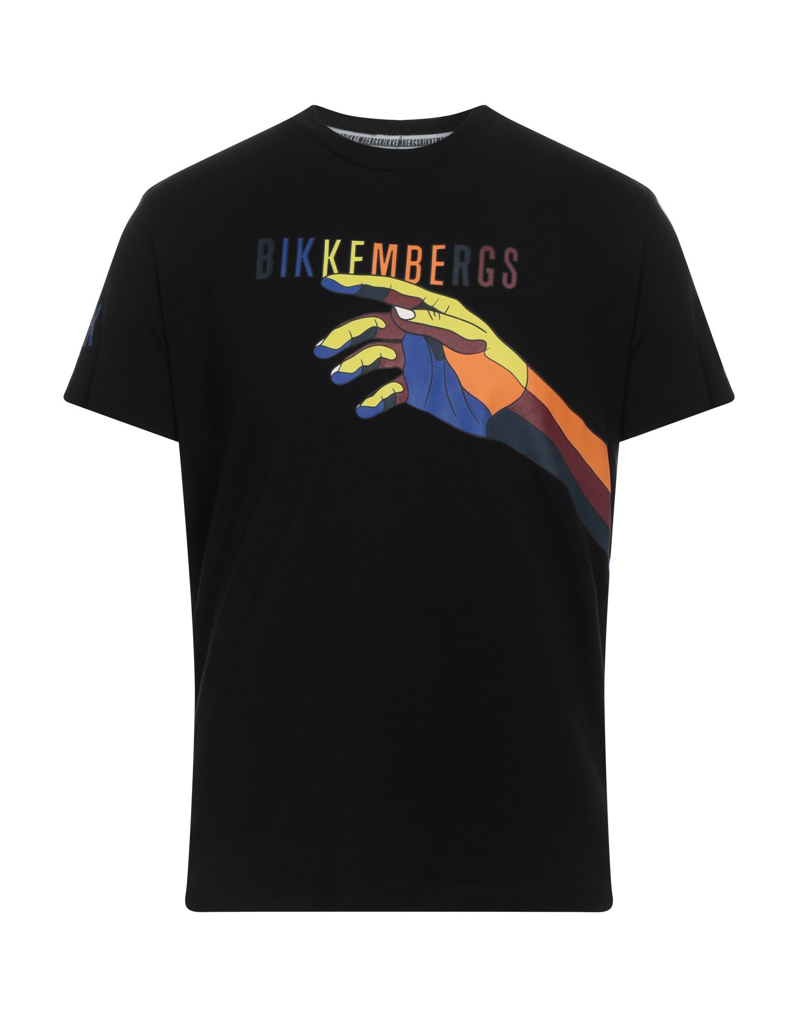 BIKKEMBERGS T-shirts Herren Schwarz von BIKKEMBERGS