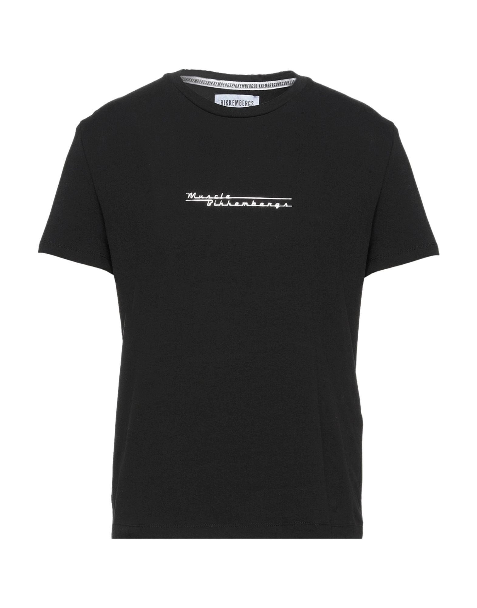 BIKKEMBERGS T-shirts Herren Schwarz BIKKEMBERGS T-shirts Herren Schwarz von BIKKEMBERGS