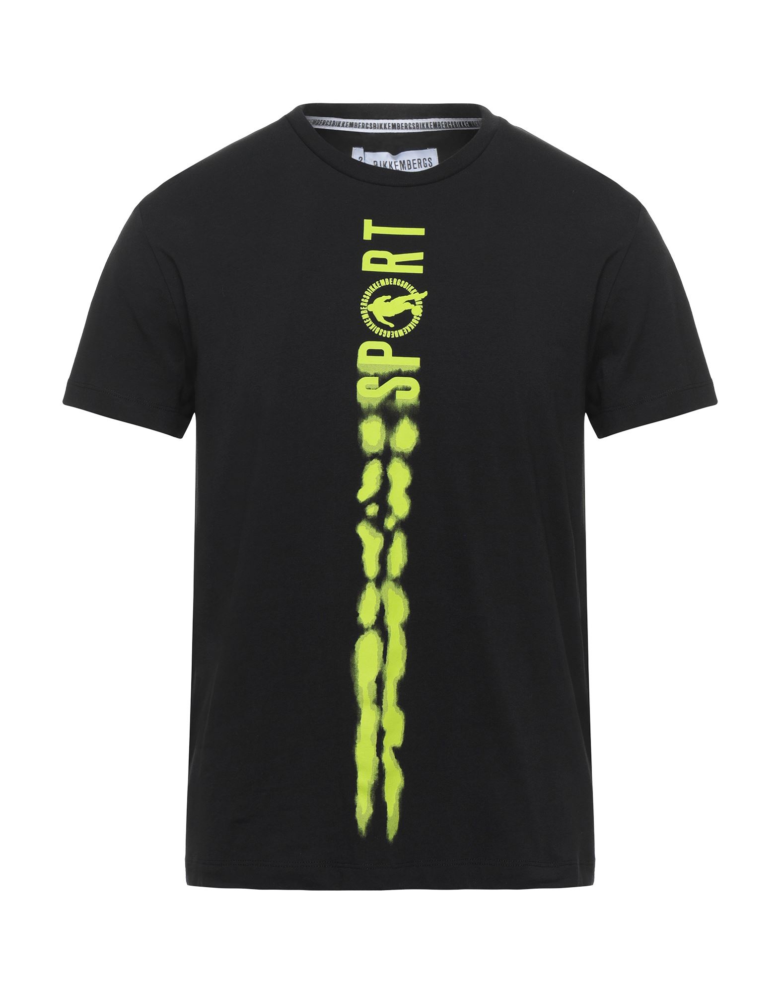 BIKKEMBERGS T-shirts Herren Schwarz von BIKKEMBERGS