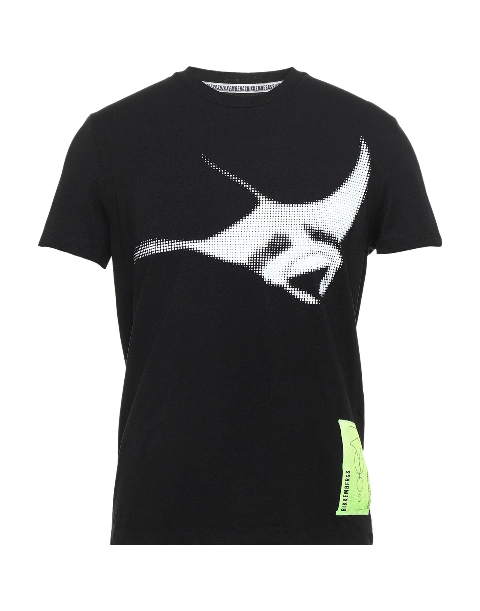 BIKKEMBERGS T-shirts Herren Schwarz von BIKKEMBERGS