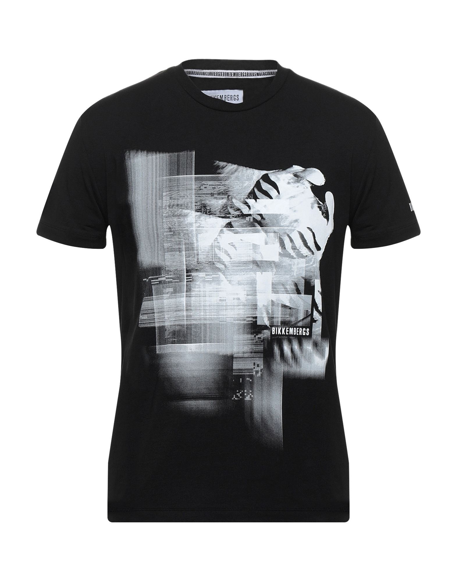 BIKKEMBERGS T-shirts Herren Schwarz von BIKKEMBERGS