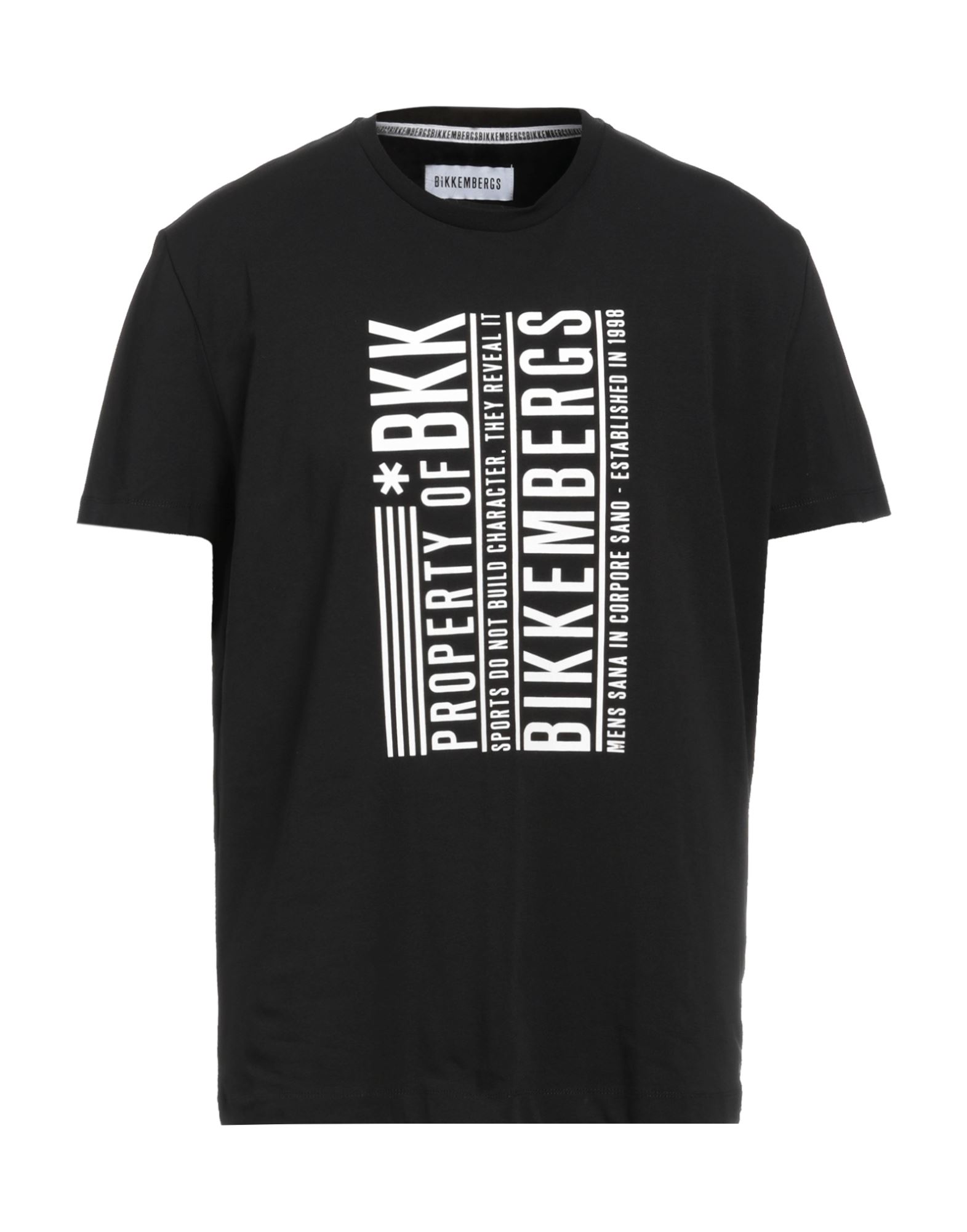 BIKKEMBERGS T-shirts Herren Schwarz von BIKKEMBERGS