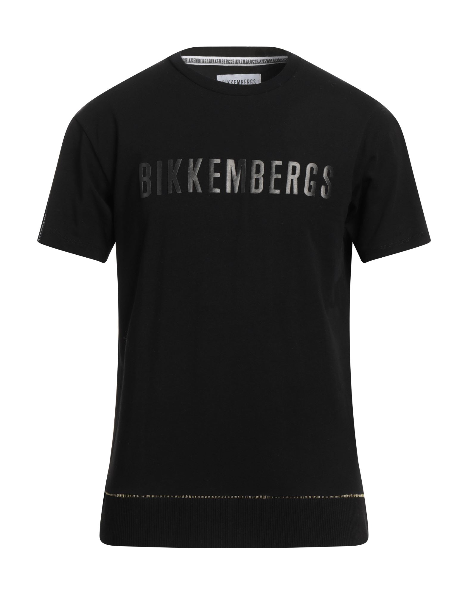 BIKKEMBERGS T-shirts Herren Schwarz von BIKKEMBERGS