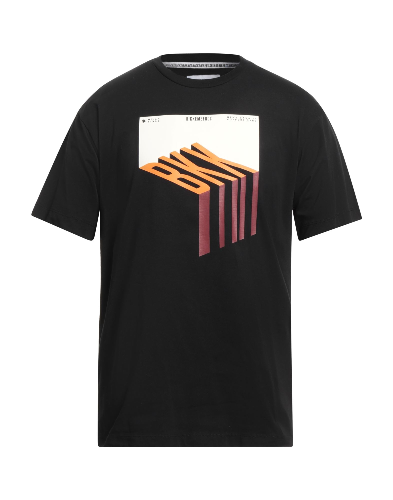 BIKKEMBERGS T-shirts Herren Schwarz von BIKKEMBERGS