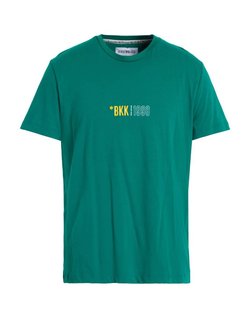 BIKKEMBERGS T-shirts Herren Smaragdgrün von BIKKEMBERGS
