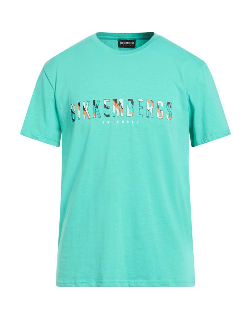 BIKKEMBERGS T-shirts Herren Tūrkis von BIKKEMBERGS