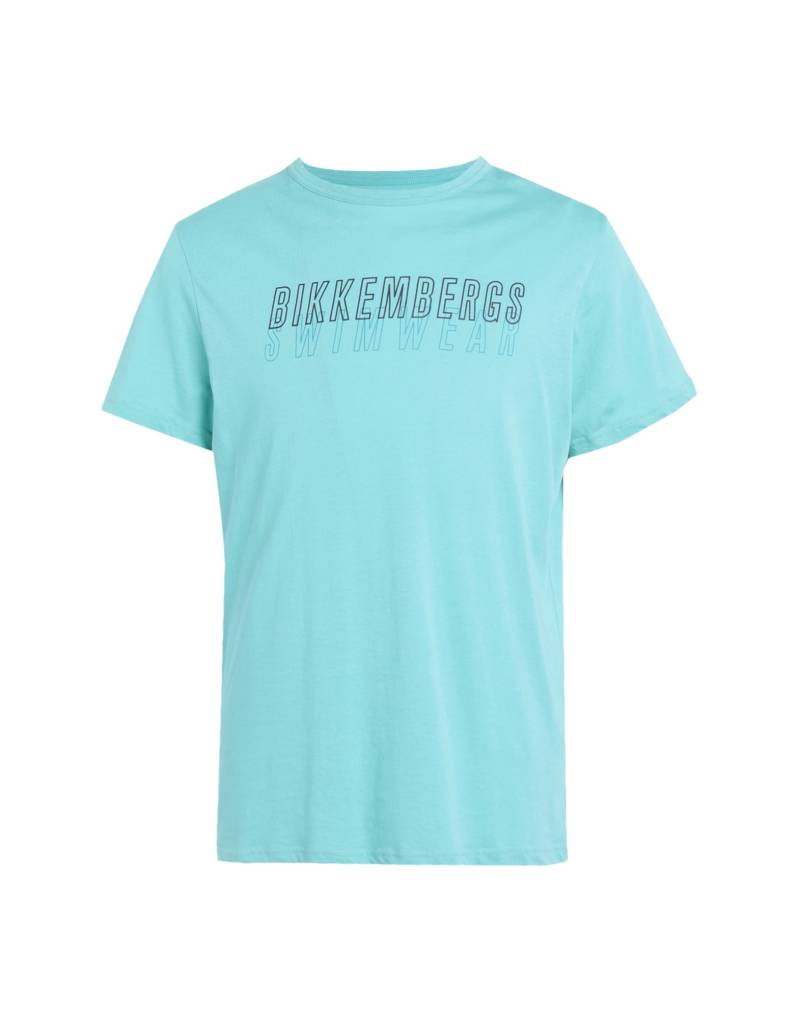 BIKKEMBERGS T-shirts Herren Tūrkis von BIKKEMBERGS