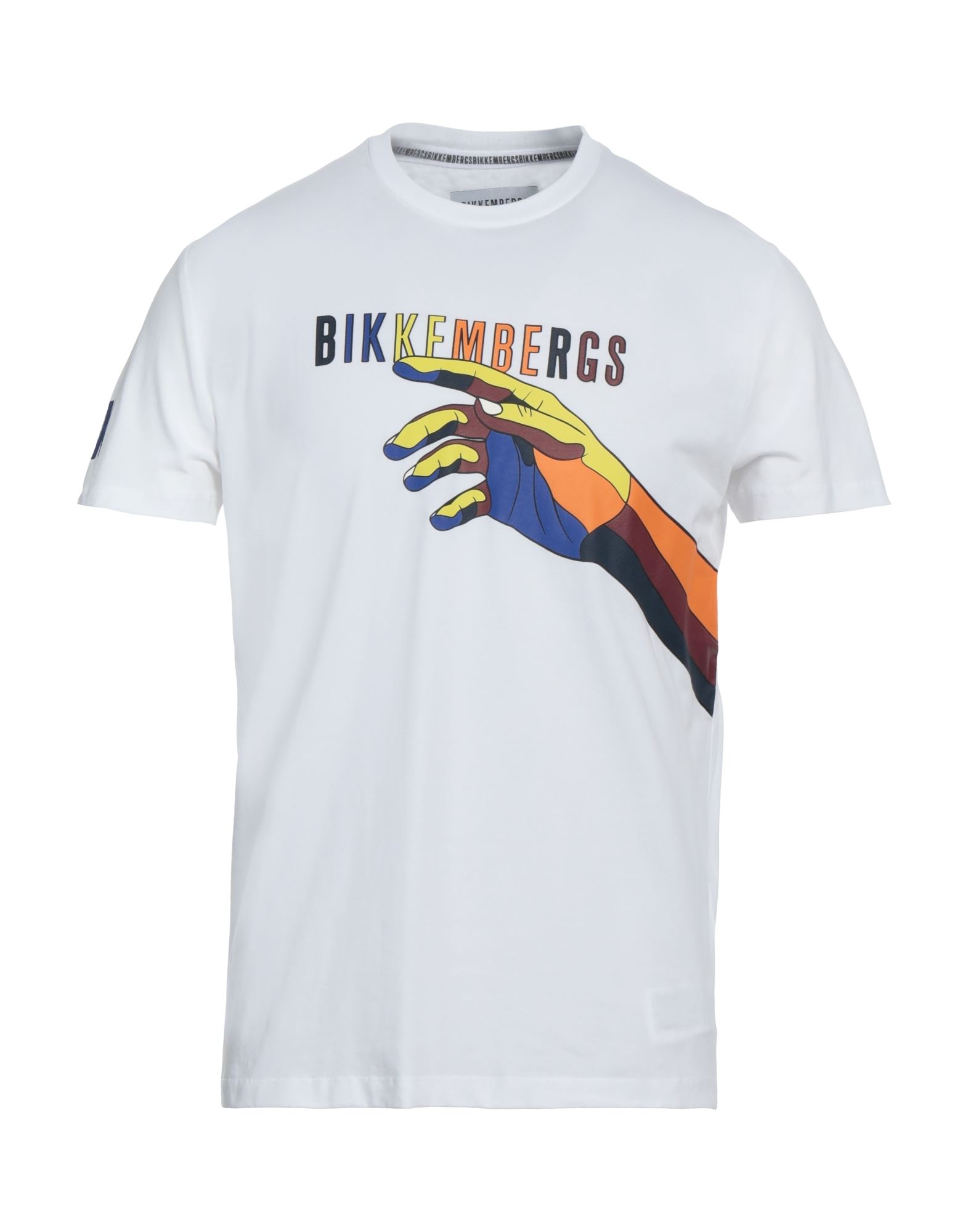 BIKKEMBERGS T-shirts Herren Weiß von BIKKEMBERGS