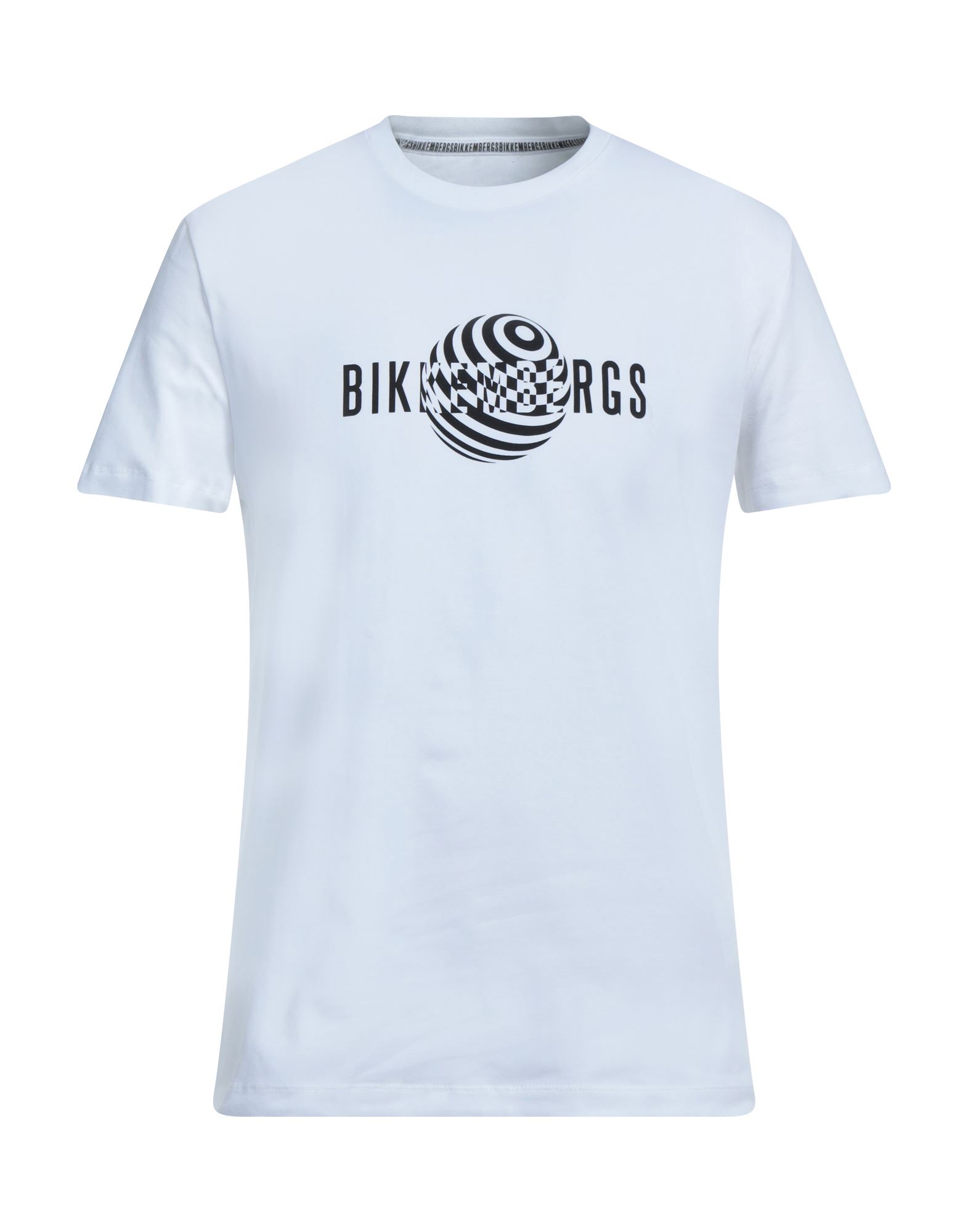 BIKKEMBERGS T-shirts Herren Weiß von BIKKEMBERGS