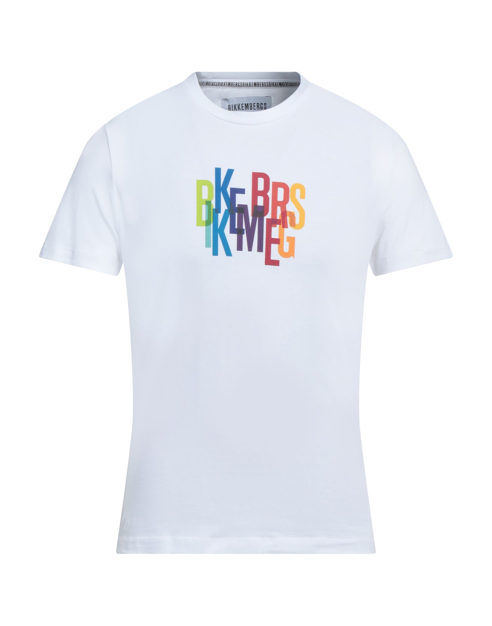 BIKKEMBERGS T-shirts Herren Weiß von BIKKEMBERGS