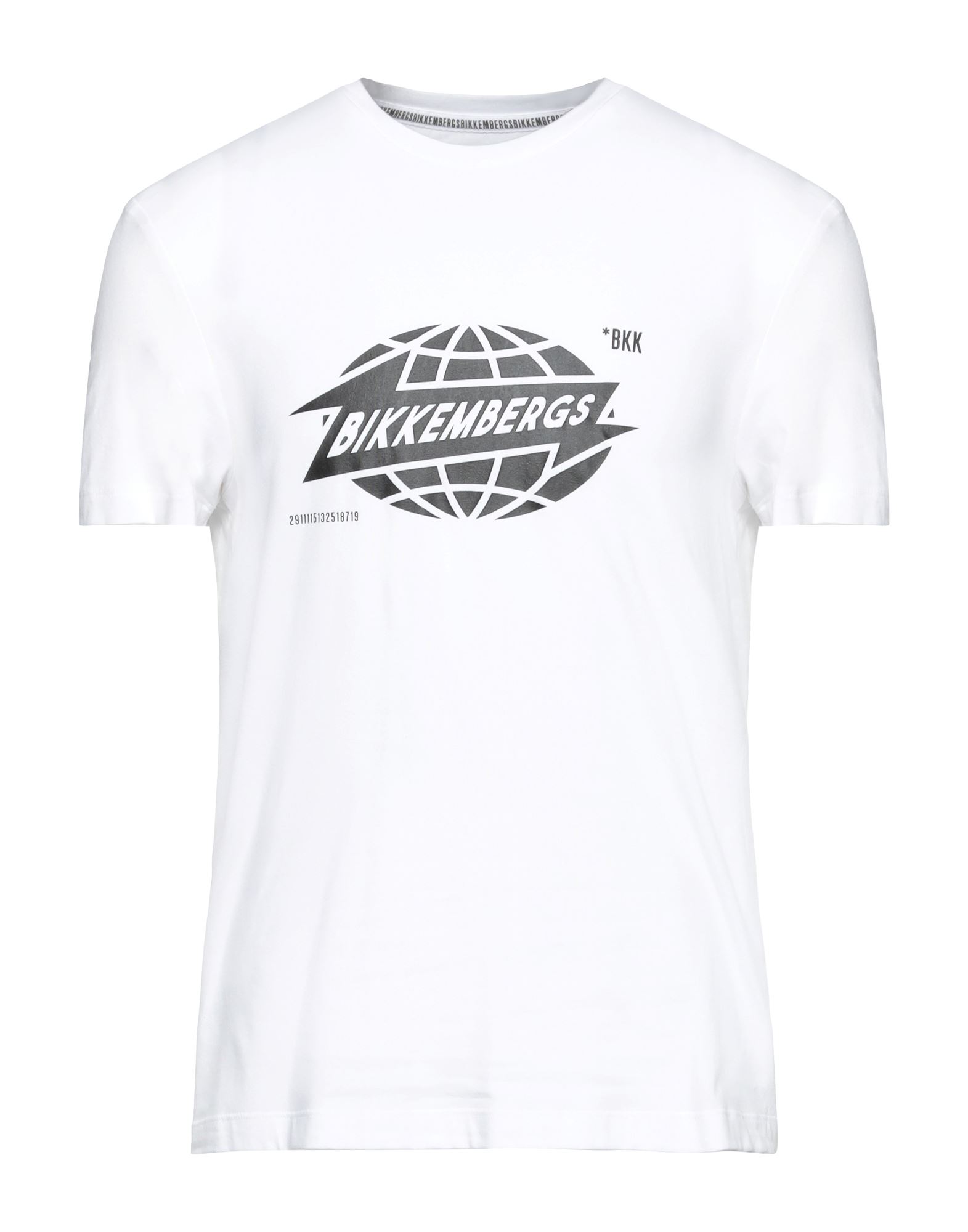 BIKKEMBERGS T-shirts Herren Weiß von BIKKEMBERGS