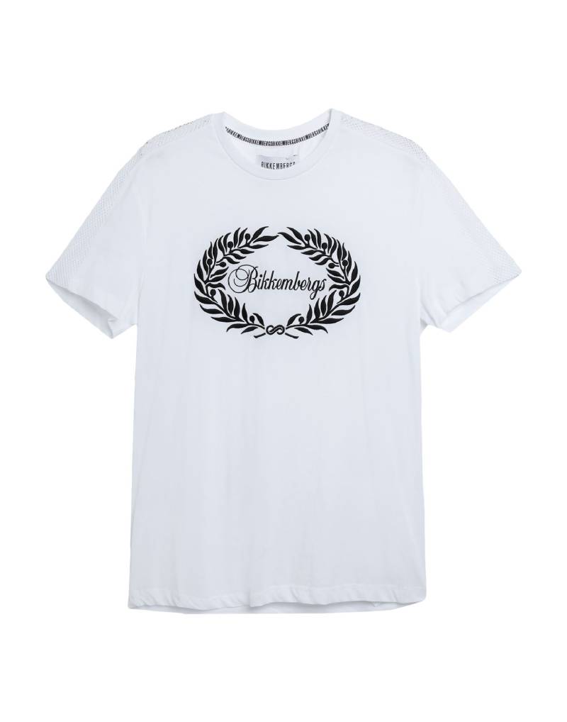 BIKKEMBERGS T-shirts Herren Weiß von BIKKEMBERGS