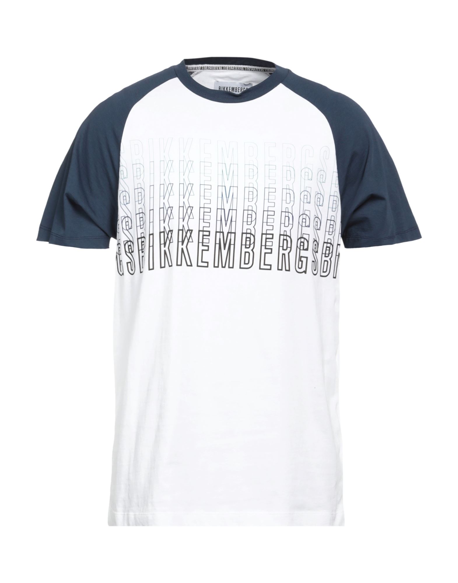 BIKKEMBERGS T-shirts Herren Weiß von BIKKEMBERGS