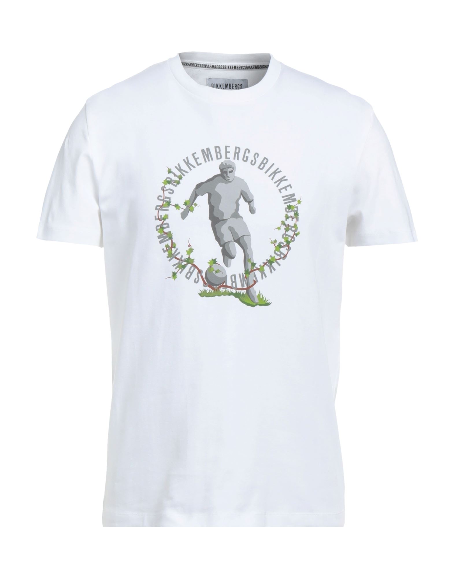 BIKKEMBERGS T-shirts Herren Weiß von BIKKEMBERGS