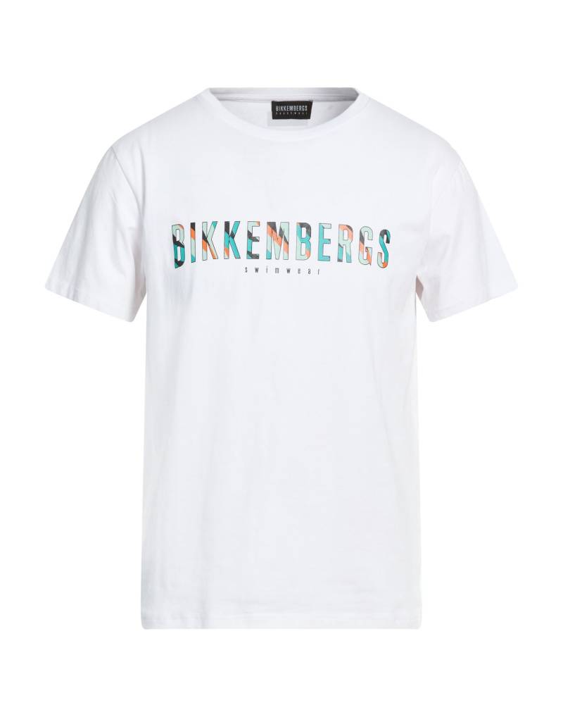BIKKEMBERGS T-shirts Herren Weiß von BIKKEMBERGS