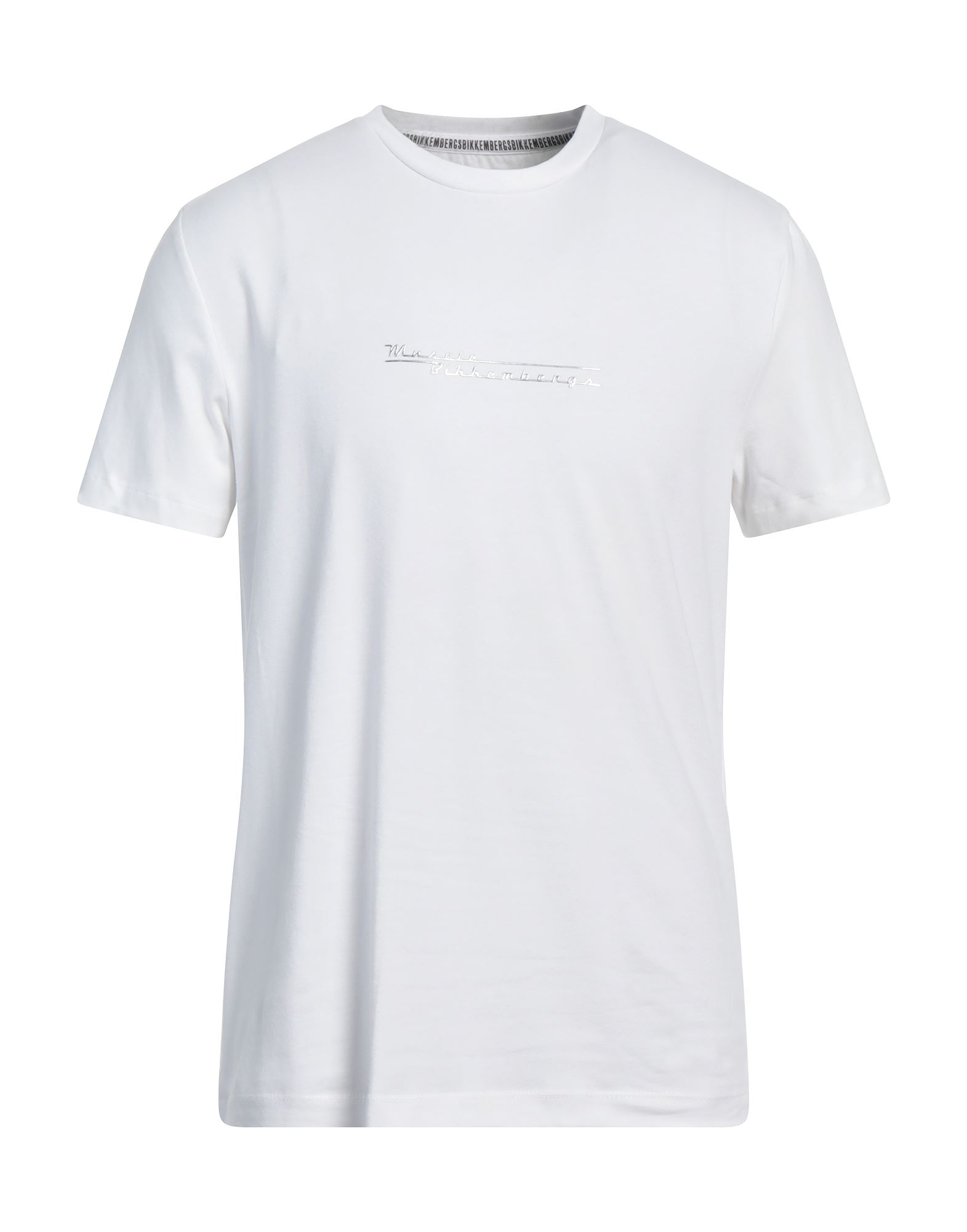 BIKKEMBERGS T-shirts Herren Weiß von BIKKEMBERGS