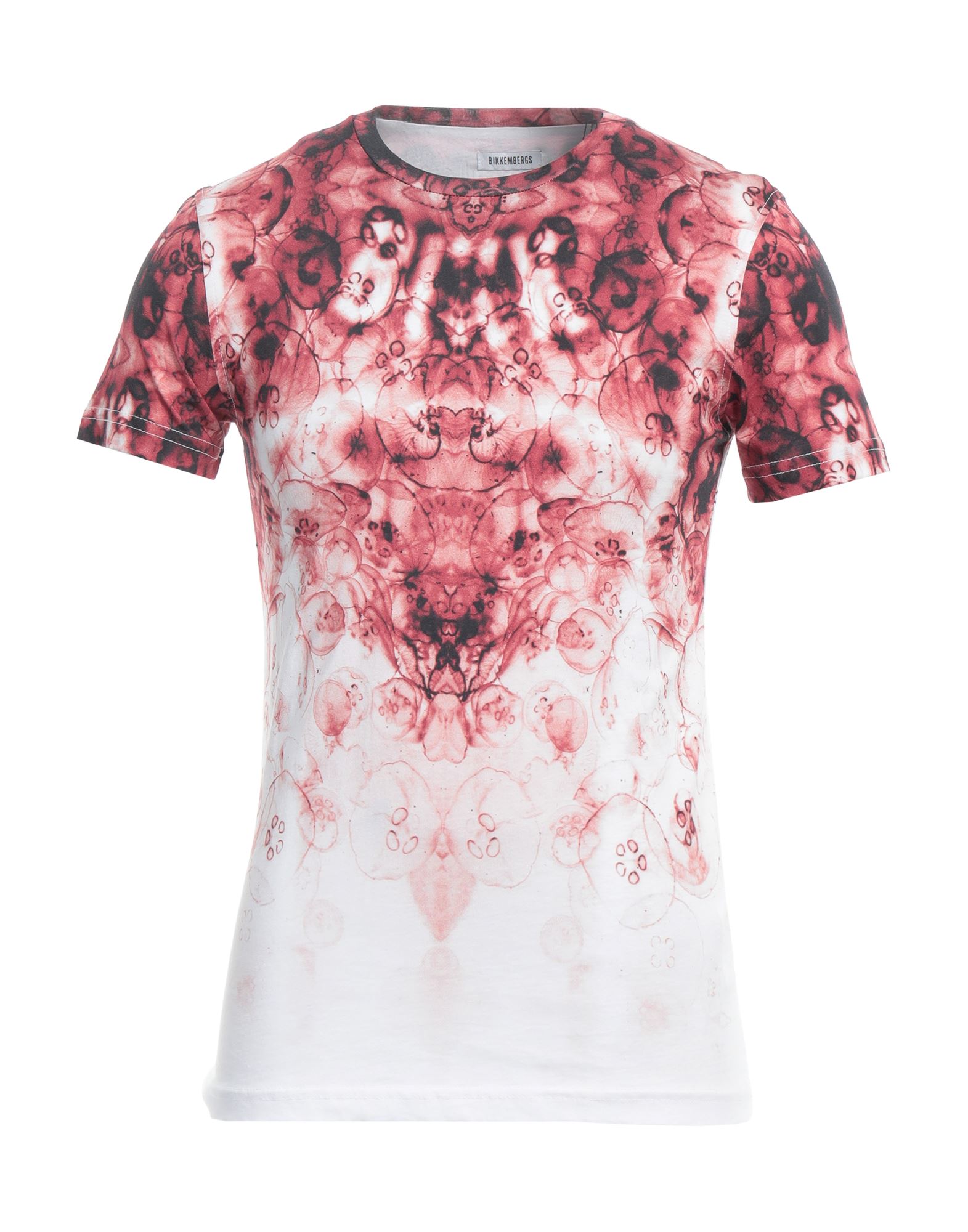 BIKKEMBERGS T-shirts Herren Ziegelrot von BIKKEMBERGS