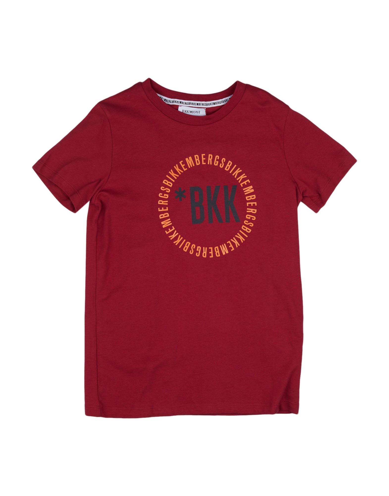 BIKKEMBERGS T-shirts Kinder Bordeaux von BIKKEMBERGS