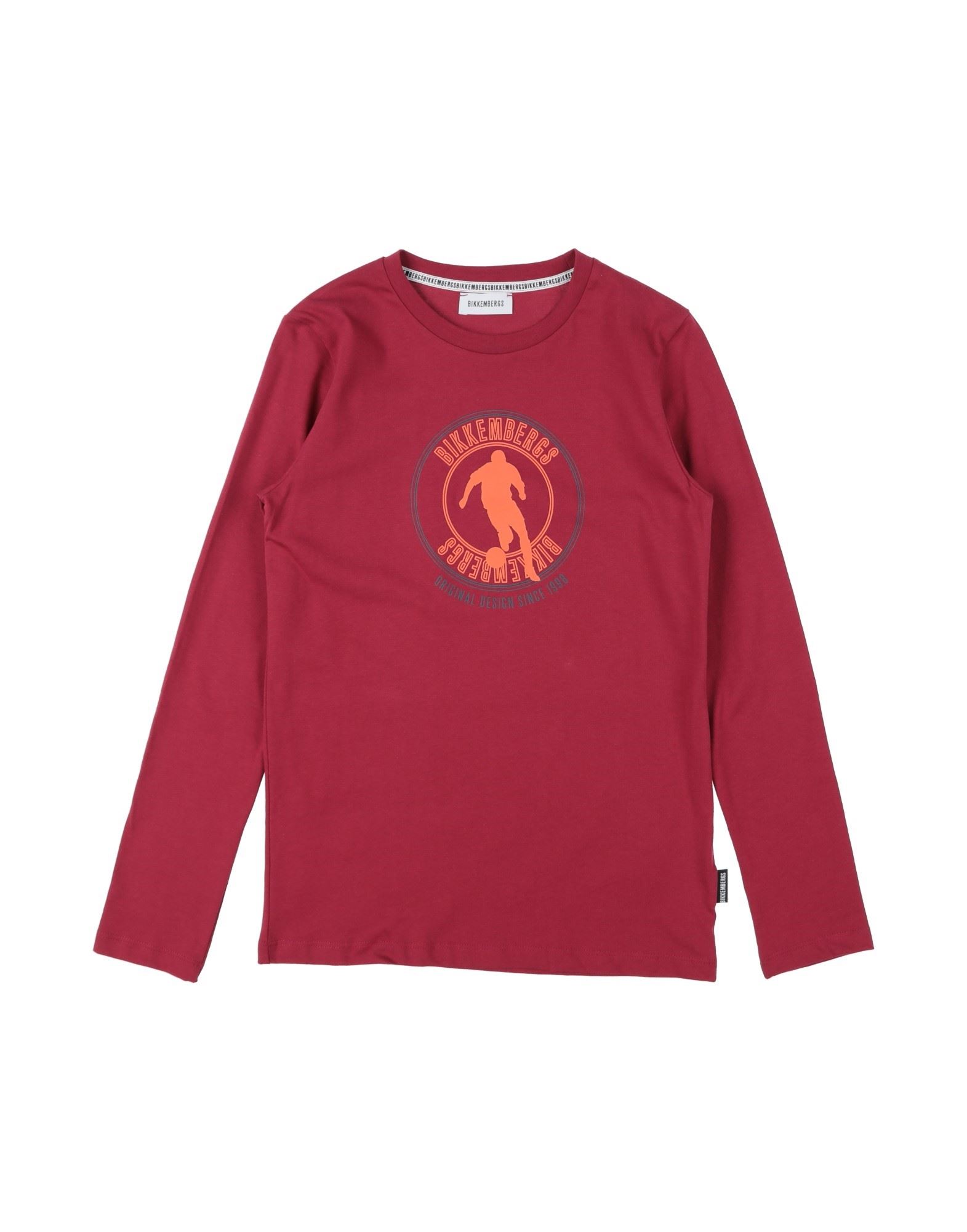 BIKKEMBERGS T-shirts Kinder Bordeaux von BIKKEMBERGS