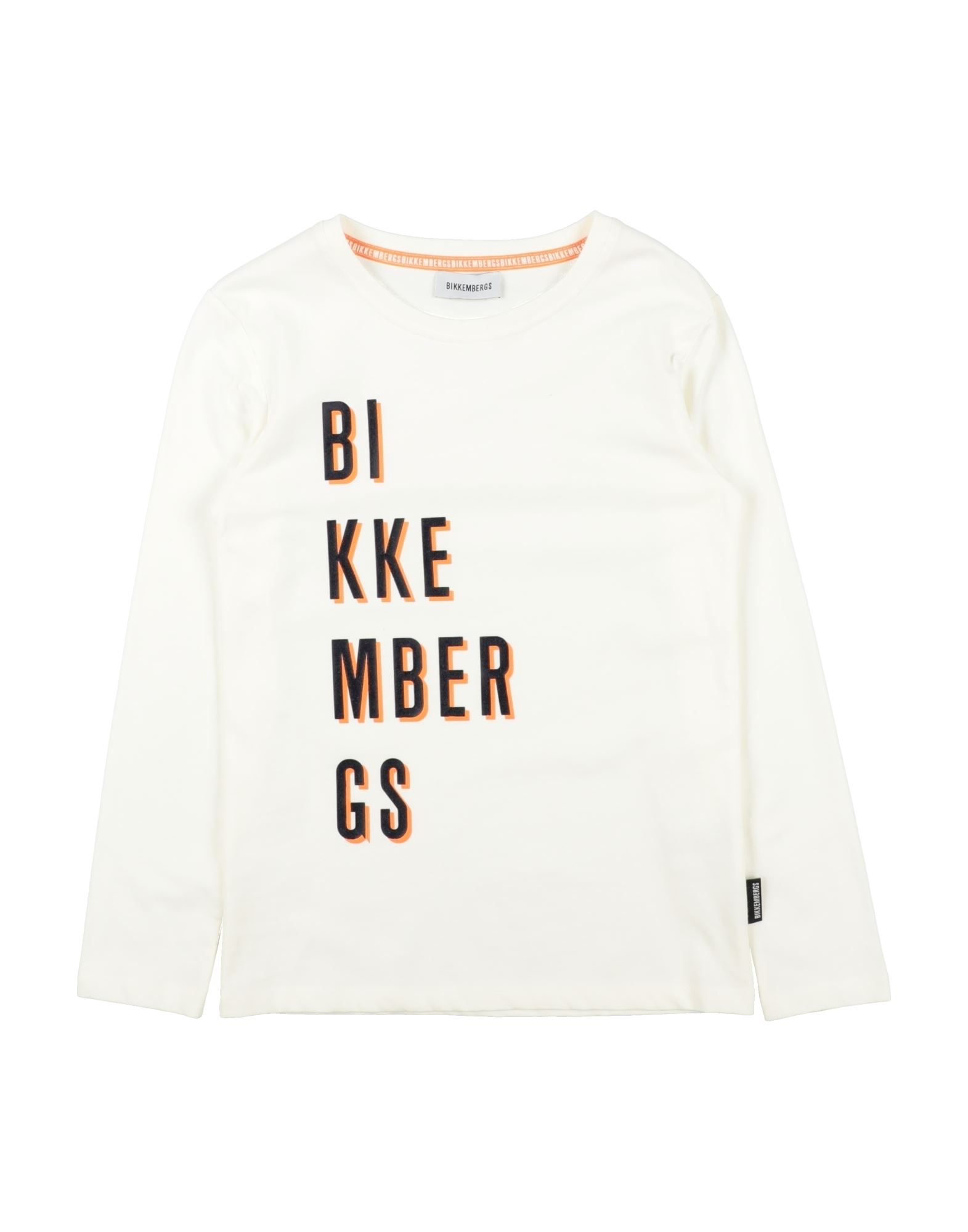 BIKKEMBERGS T-shirts Kinder Elfenbein von BIKKEMBERGS