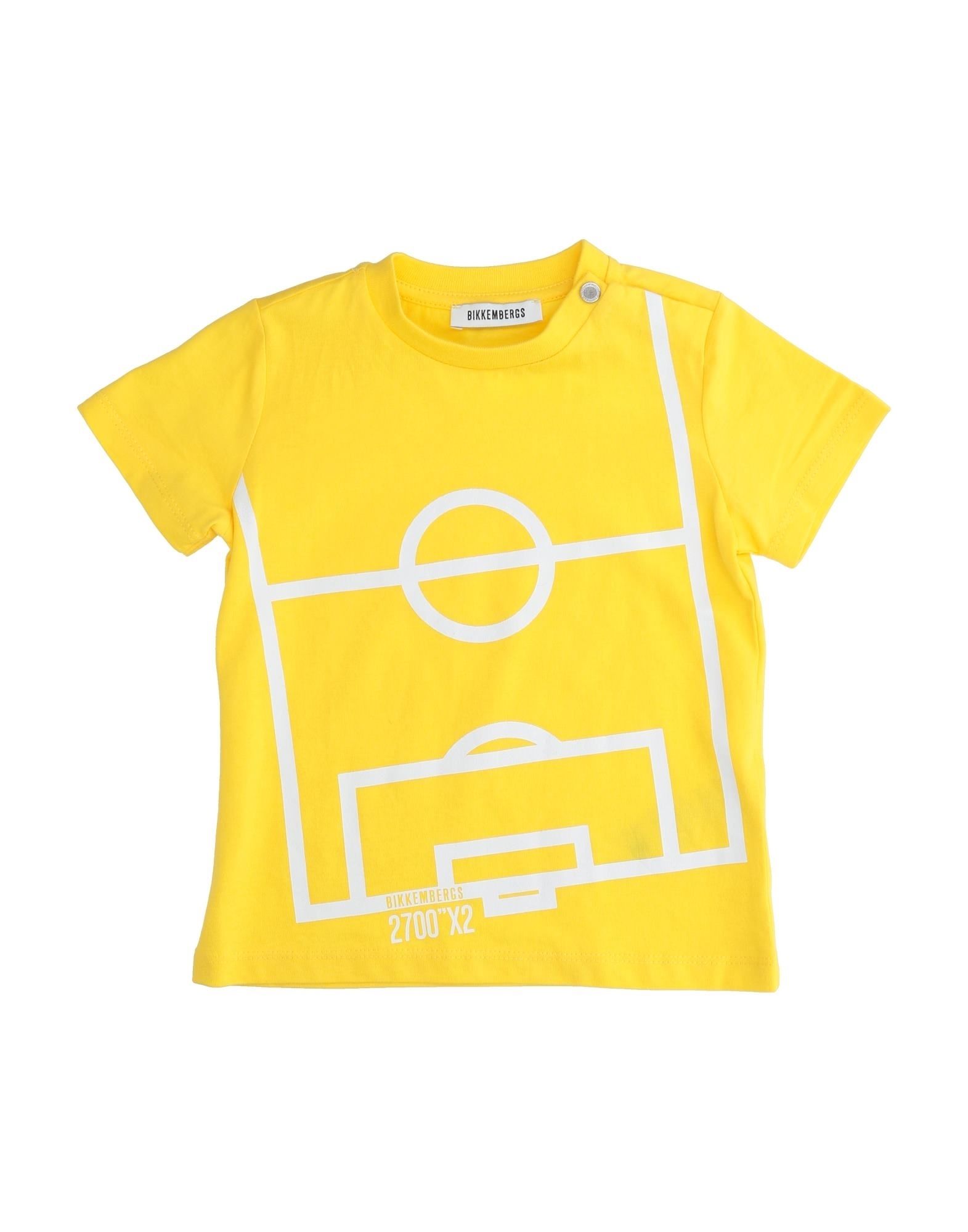 BIKKEMBERGS T-shirts Kinder Gelb von BIKKEMBERGS