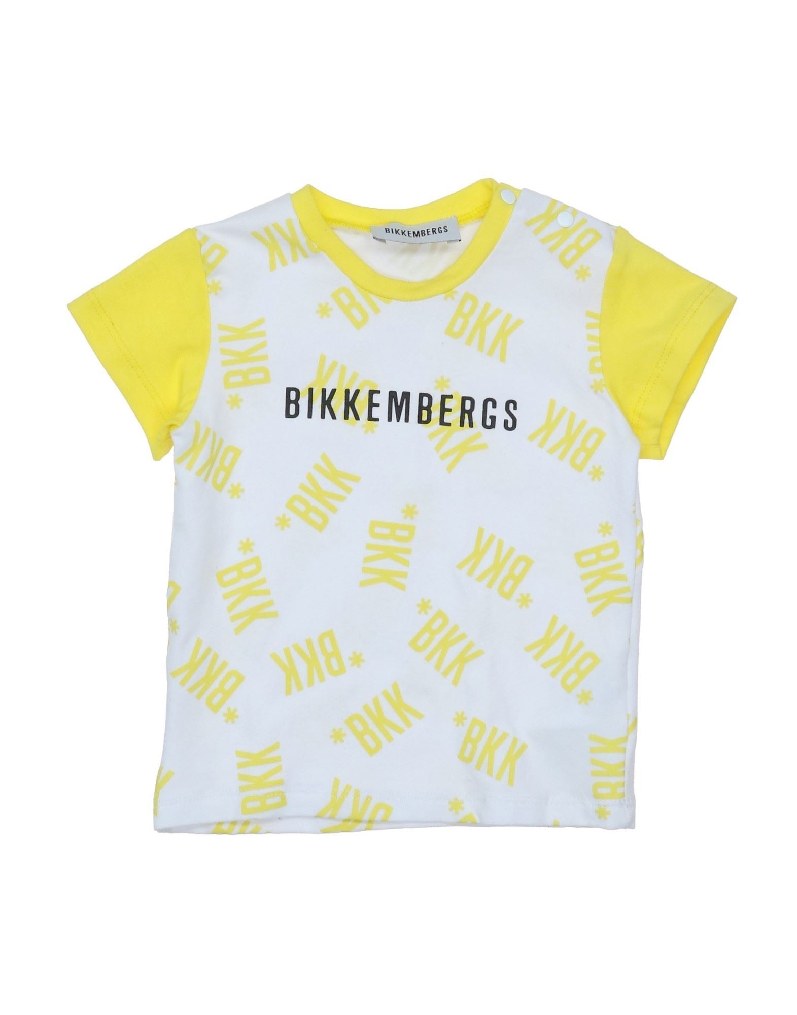 BIKKEMBERGS T-shirts Kinder Gelb von BIKKEMBERGS