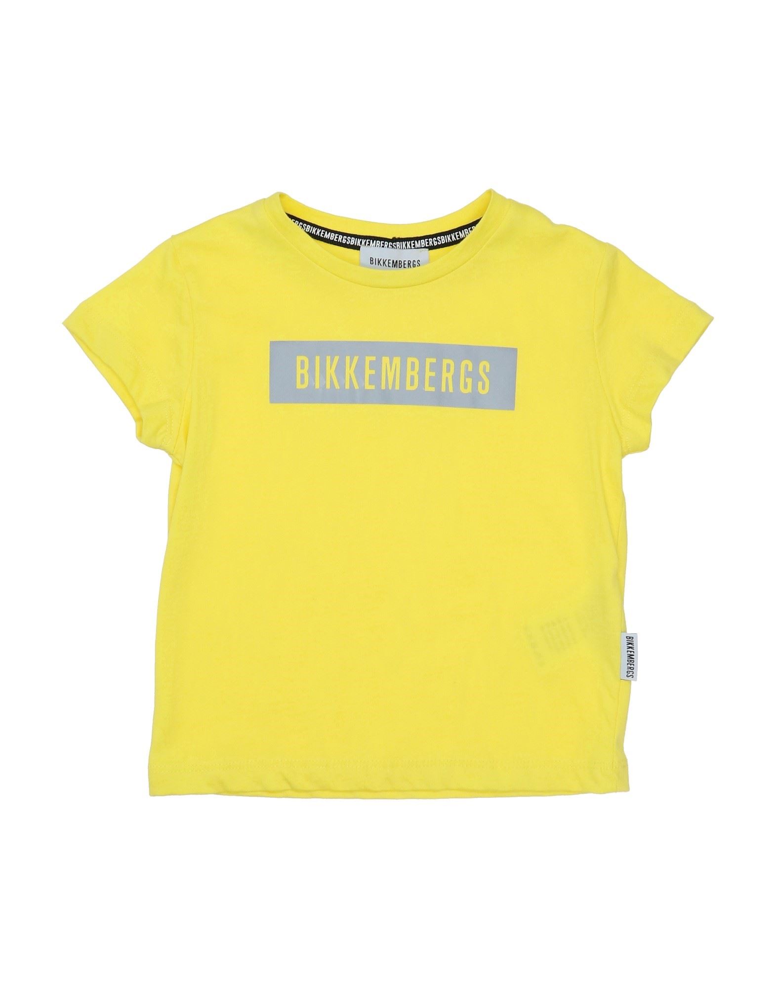 BIKKEMBERGS T-shirts Kinder Gelb von BIKKEMBERGS