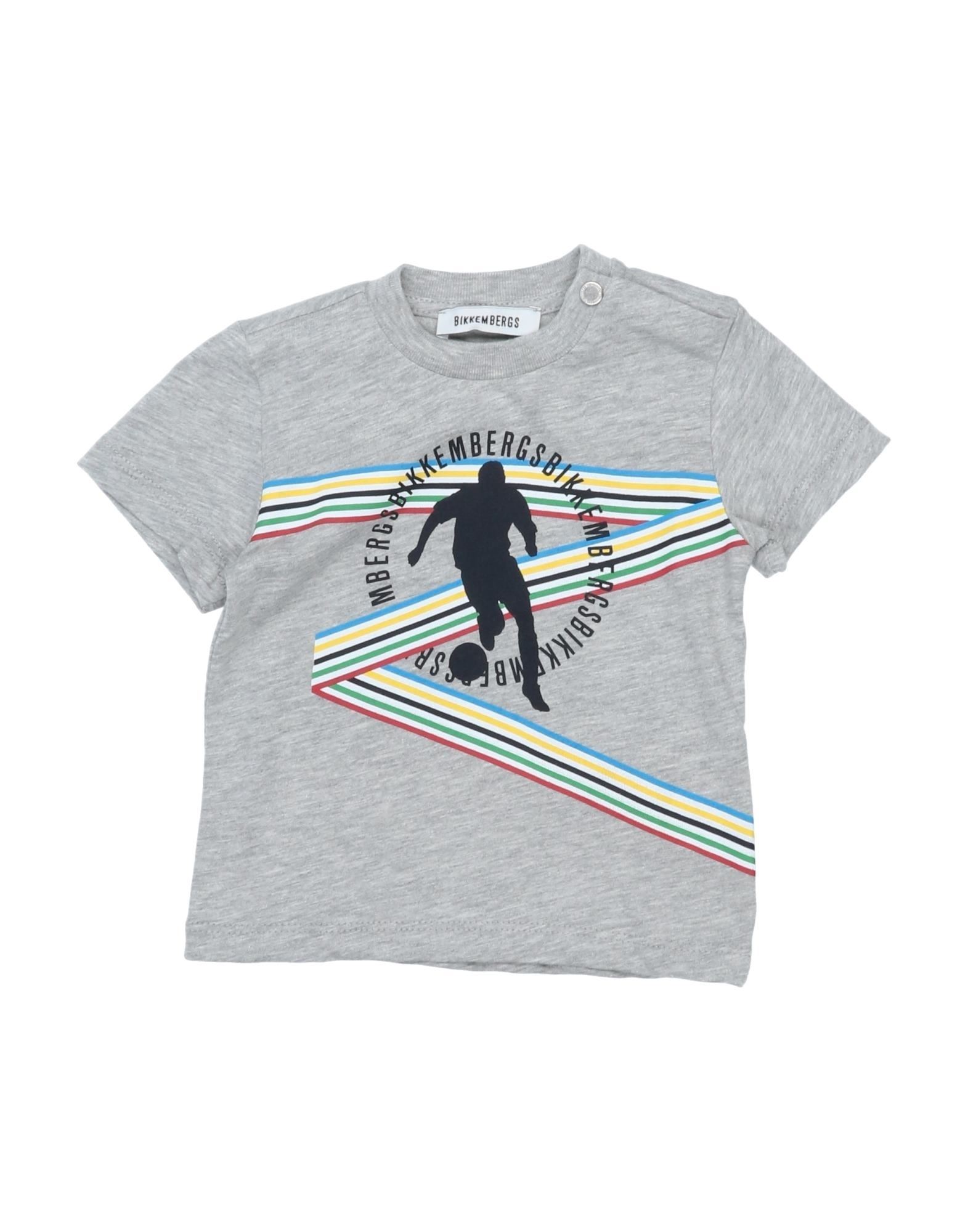 BIKKEMBERGS T-shirts Kinder Grau von BIKKEMBERGS