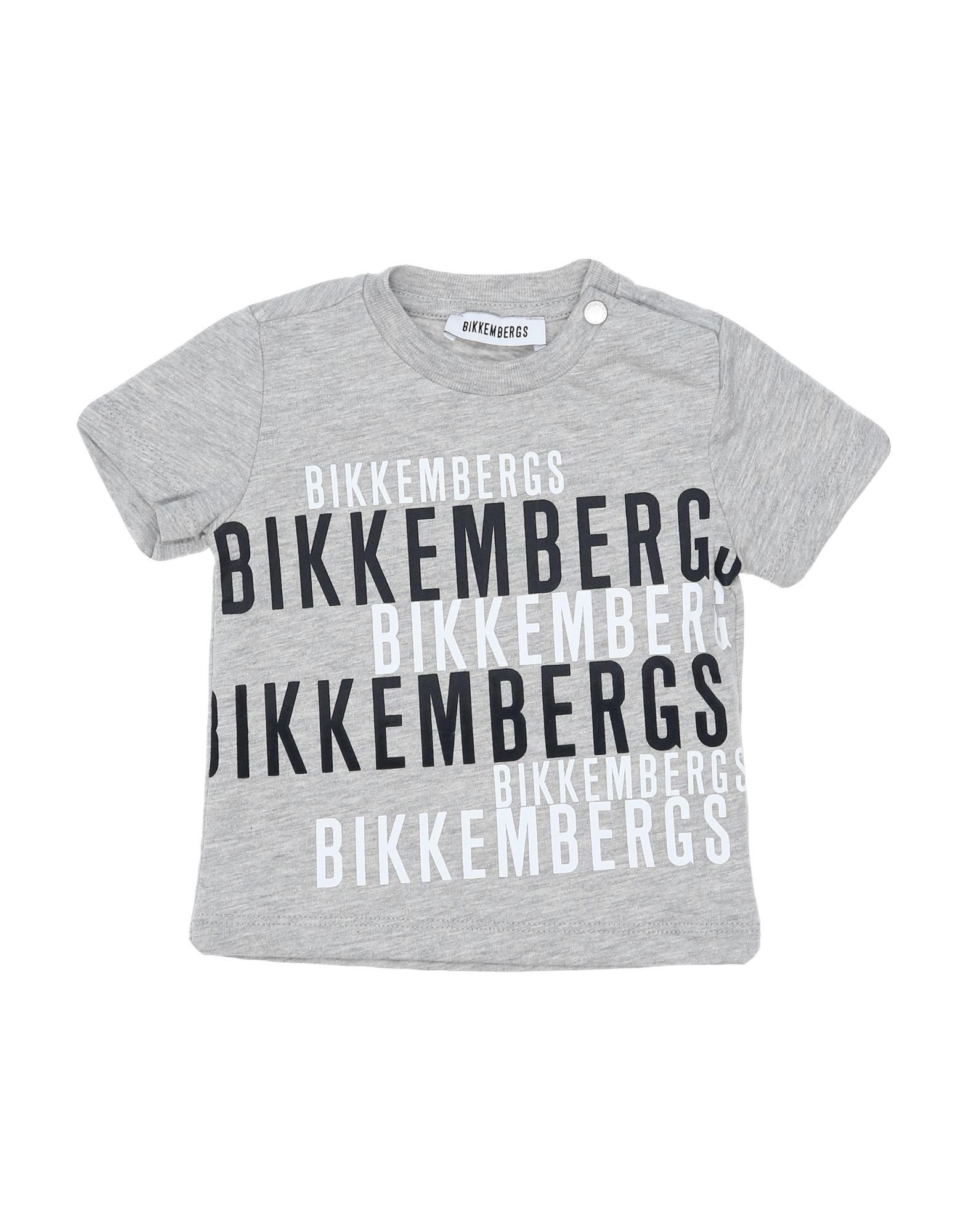 BIKKEMBERGS T-shirts Kinder Grau von BIKKEMBERGS