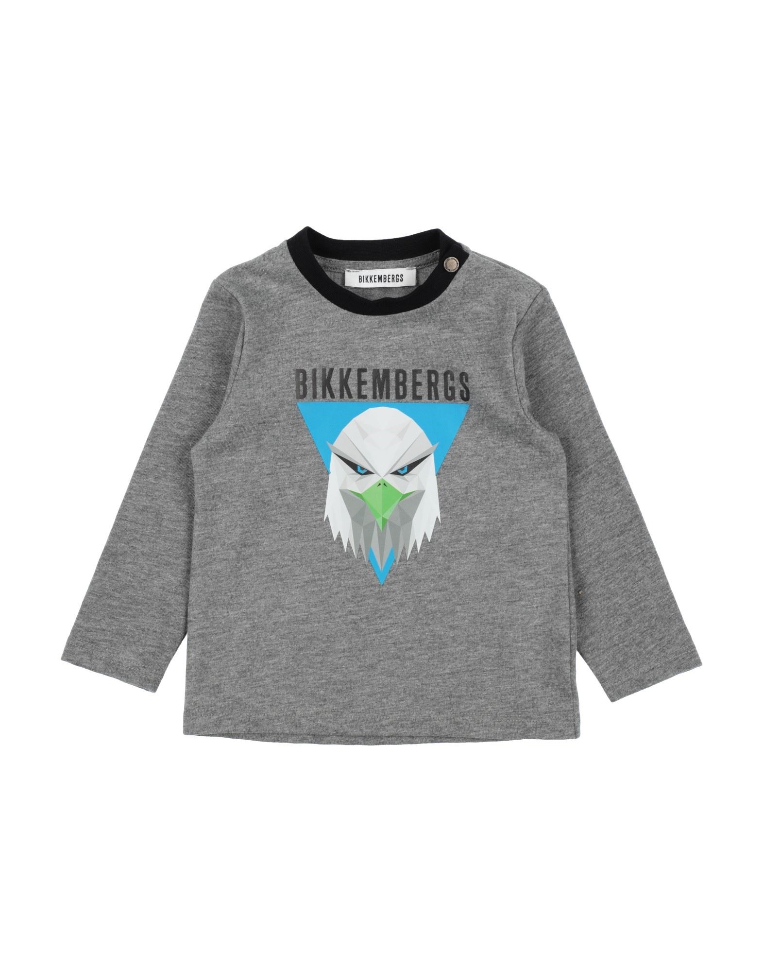 BIKKEMBERGS T-shirts Kinder Grau von BIKKEMBERGS