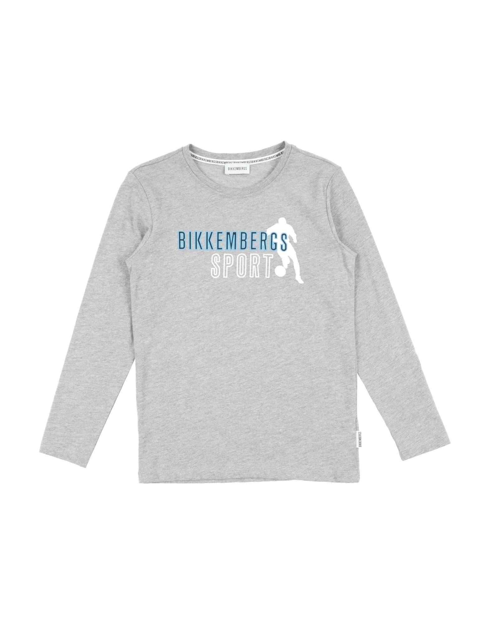 BIKKEMBERGS T-shirts Kinder Hellgrau von BIKKEMBERGS