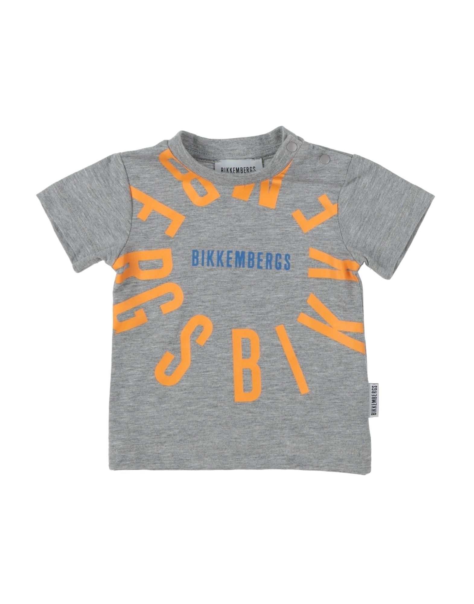 BIKKEMBERGS T-shirts Kinder Hellgrau von BIKKEMBERGS