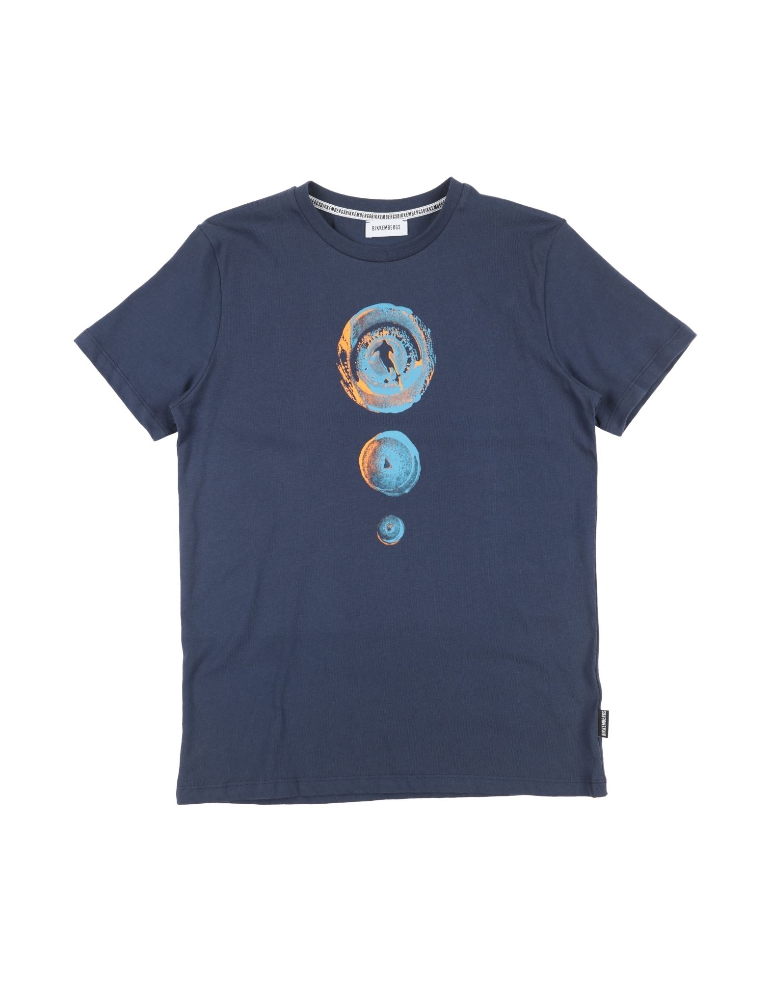 BIKKEMBERGS T-shirts Kinder Marineblau von BIKKEMBERGS