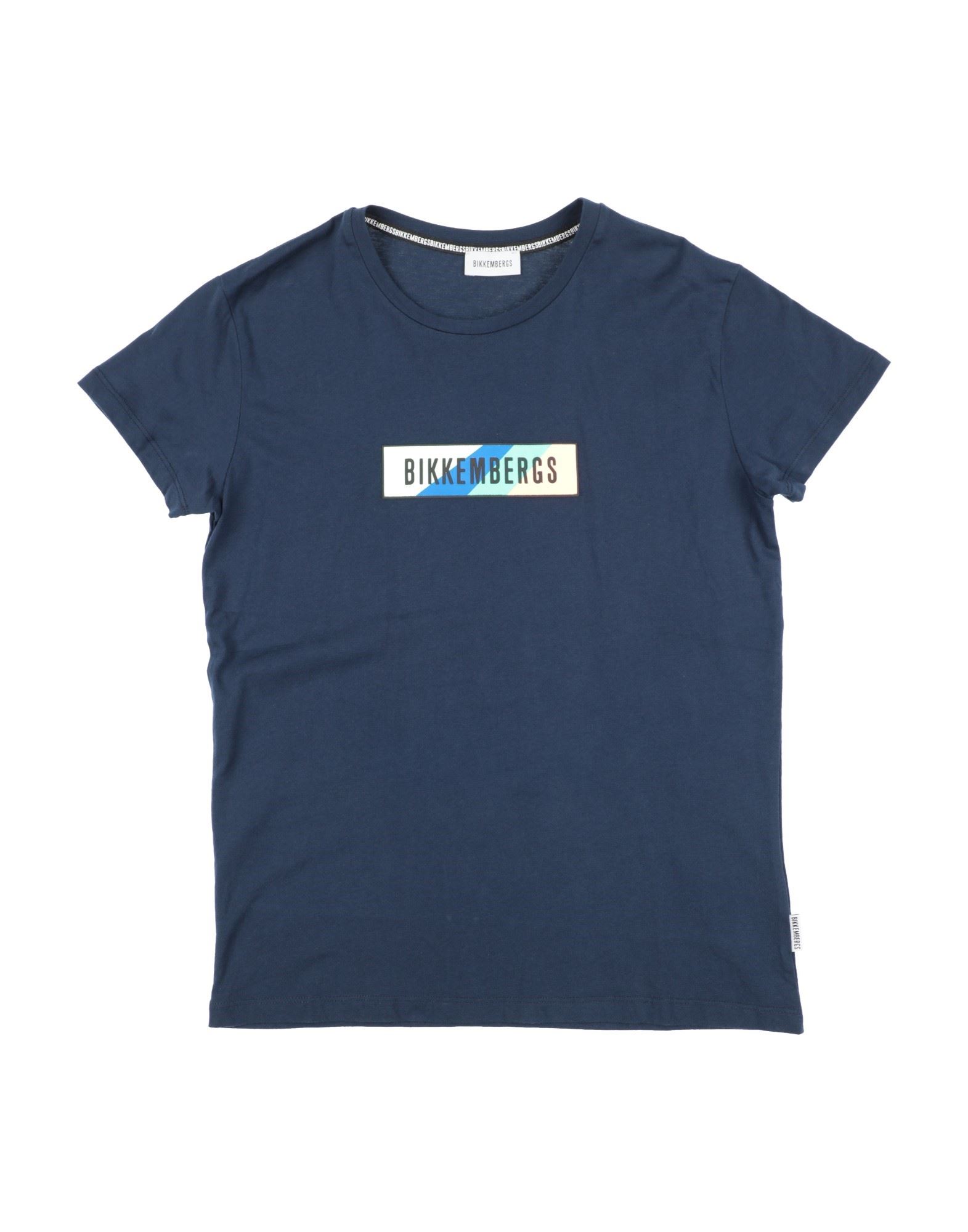 BIKKEMBERGS T-shirts Kinder Marineblau von BIKKEMBERGS