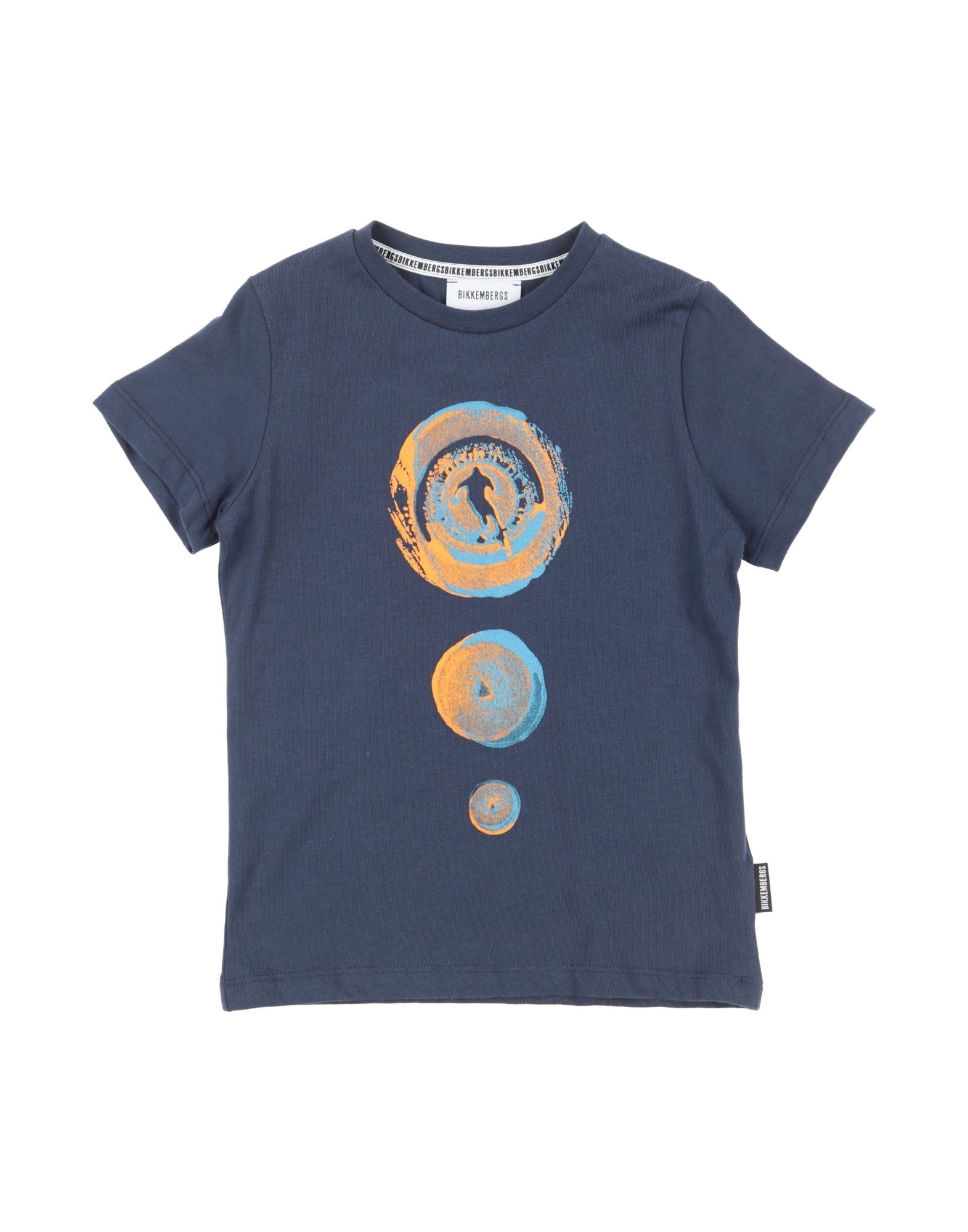 BIKKEMBERGS T-shirts Kinder Marineblau von BIKKEMBERGS