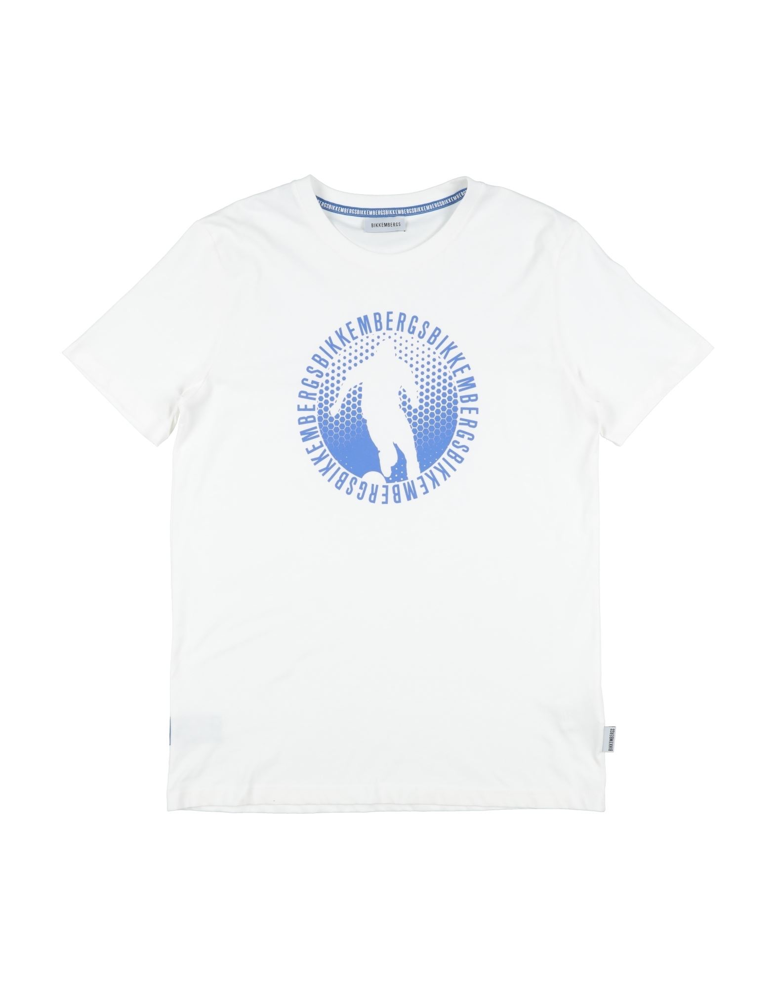 BIKKEMBERGS T-shirts Kinder Off white von BIKKEMBERGS