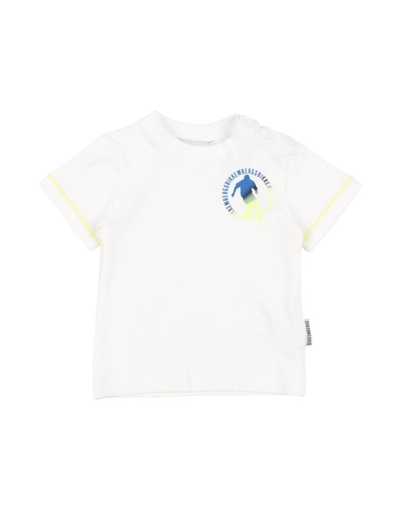 BIKKEMBERGS T-shirts Kinder Off white von BIKKEMBERGS