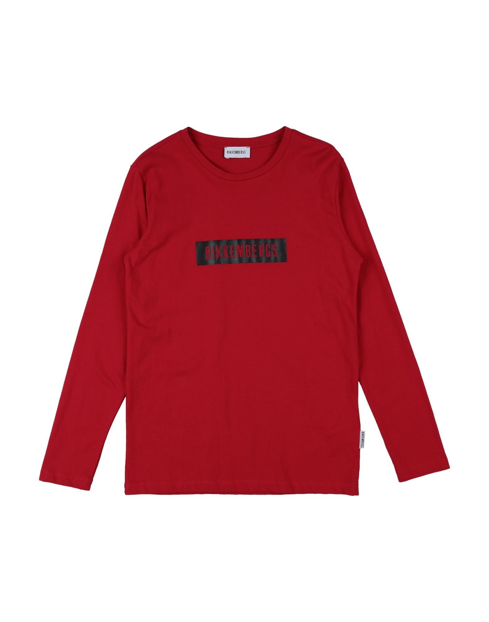 BIKKEMBERGS T-shirts Kinder Rot von BIKKEMBERGS