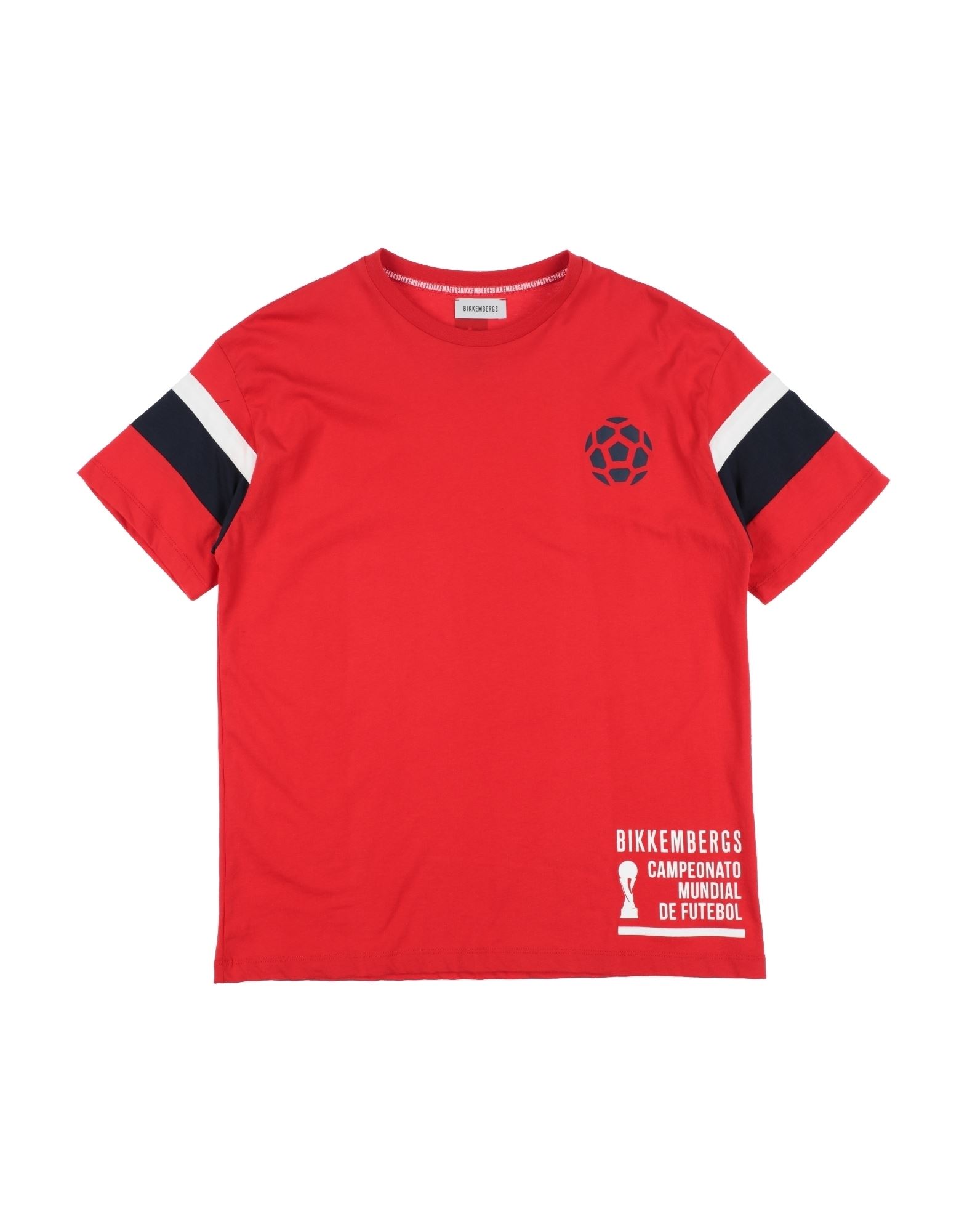 BIKKEMBERGS T-shirts Kinder Rot von BIKKEMBERGS