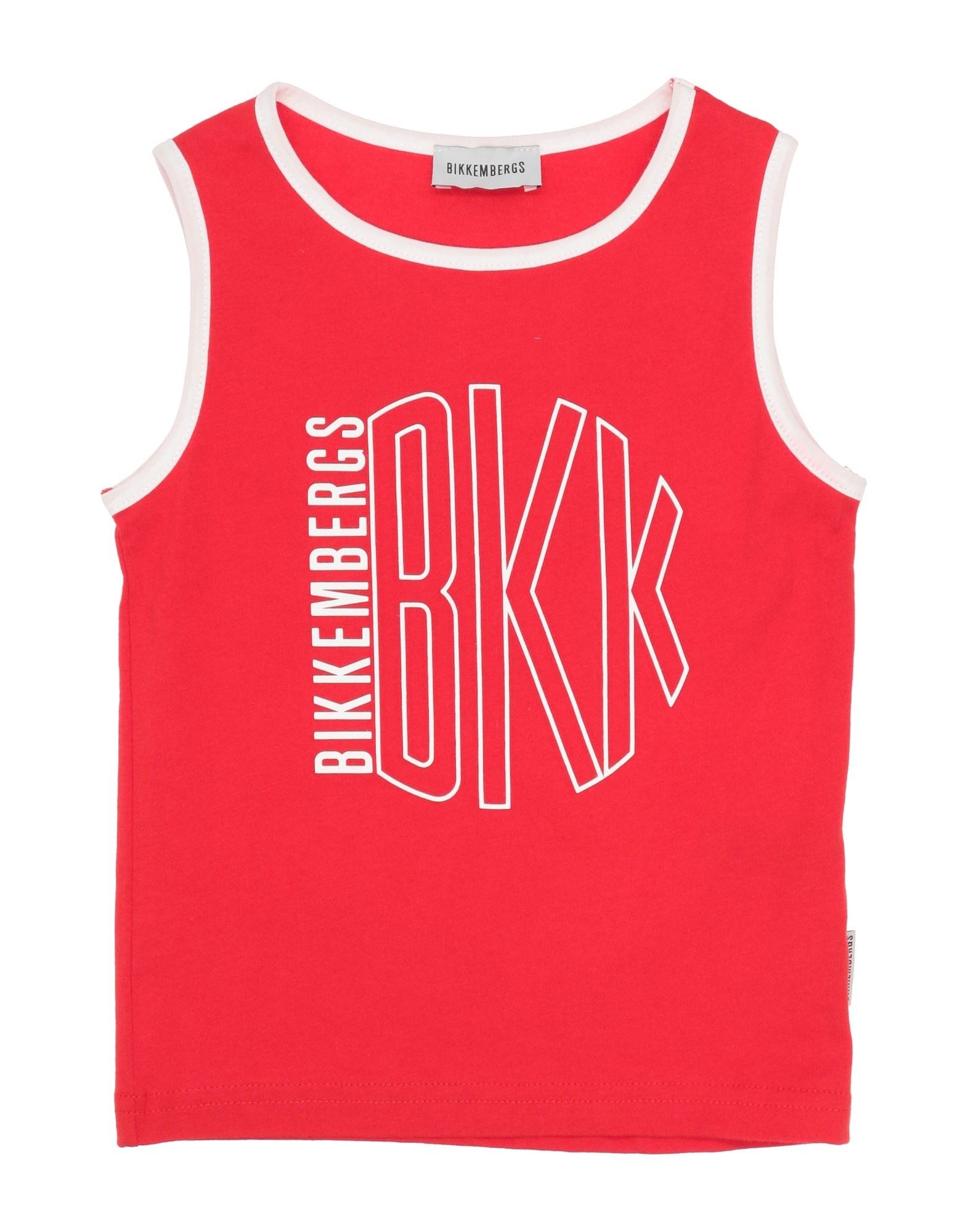 BIKKEMBERGS T-shirts Kinder Rot von BIKKEMBERGS