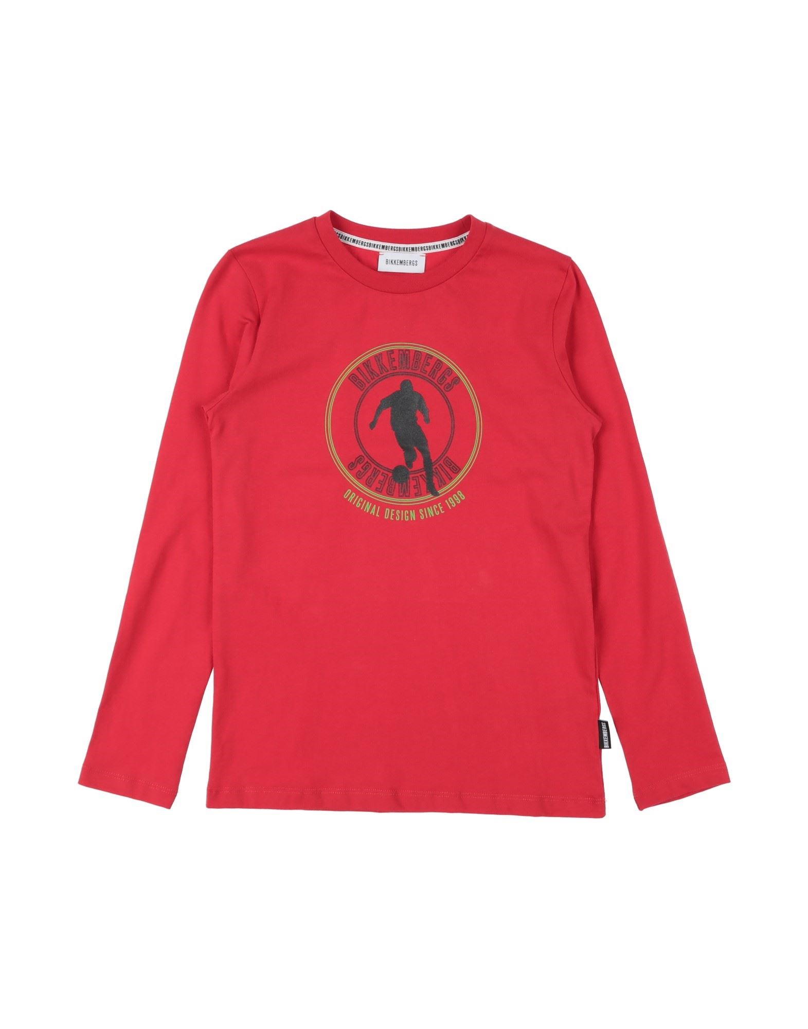 BIKKEMBERGS T-shirts Kinder Rot von BIKKEMBERGS