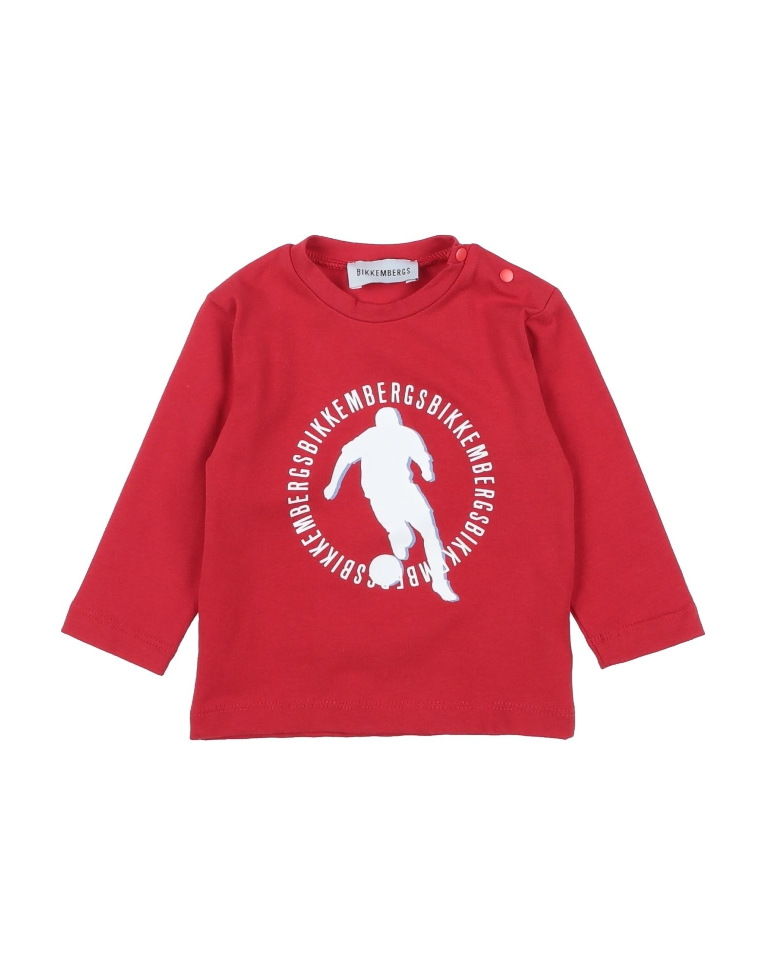 BIKKEMBERGS T-shirts Kinder Rot von BIKKEMBERGS