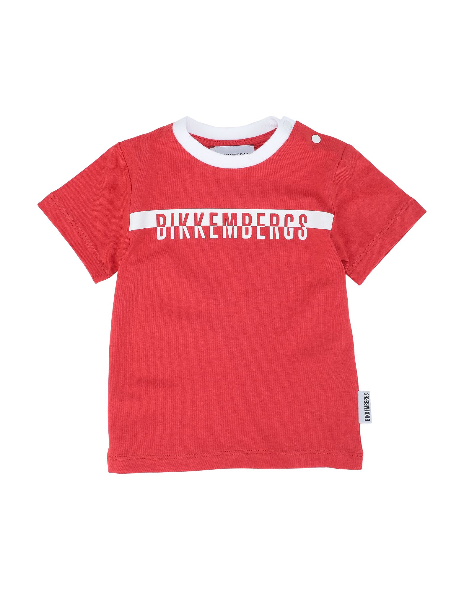 BIKKEMBERGS T-shirts Kinder Rot von BIKKEMBERGS