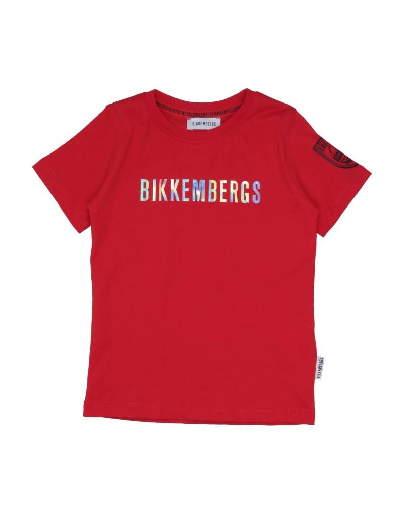 BIKKEMBERGS T-shirts Kinder Rot von BIKKEMBERGS