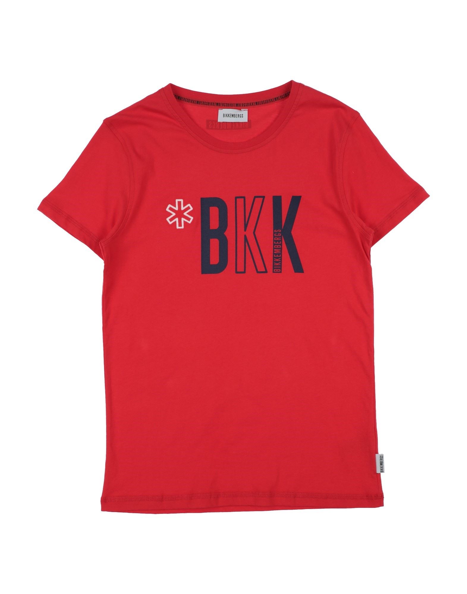 BIKKEMBERGS T-shirts Kinder Rot von BIKKEMBERGS