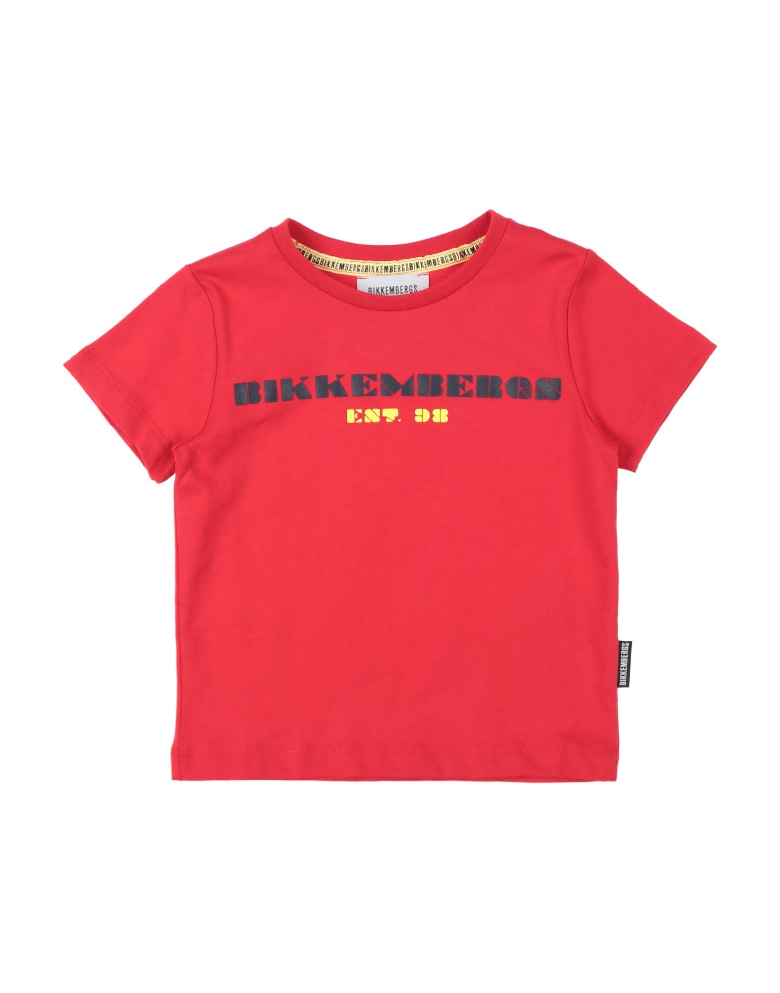 BIKKEMBERGS T-shirts Kinder Rot von BIKKEMBERGS