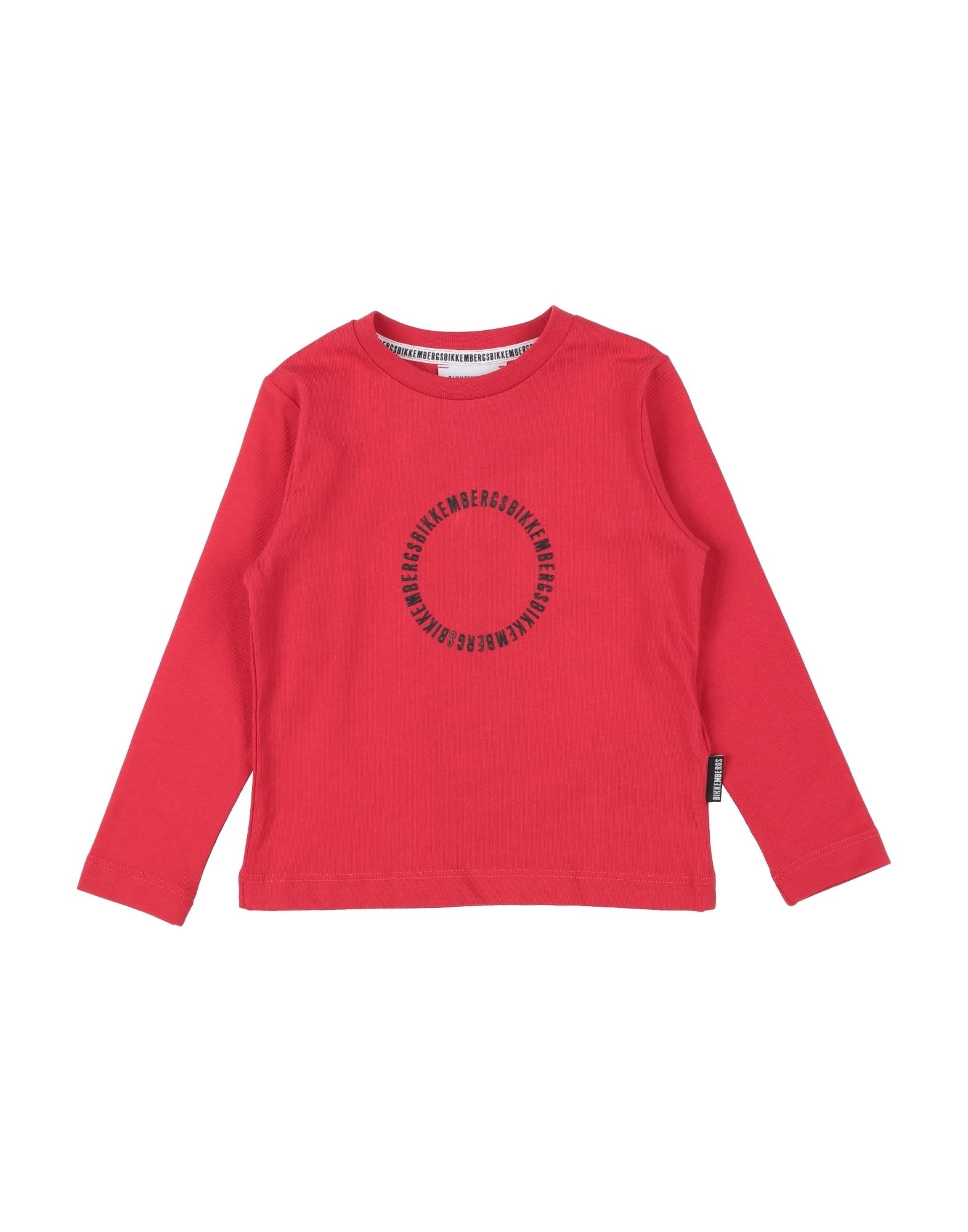 BIKKEMBERGS T-shirts Kinder Rot von BIKKEMBERGS