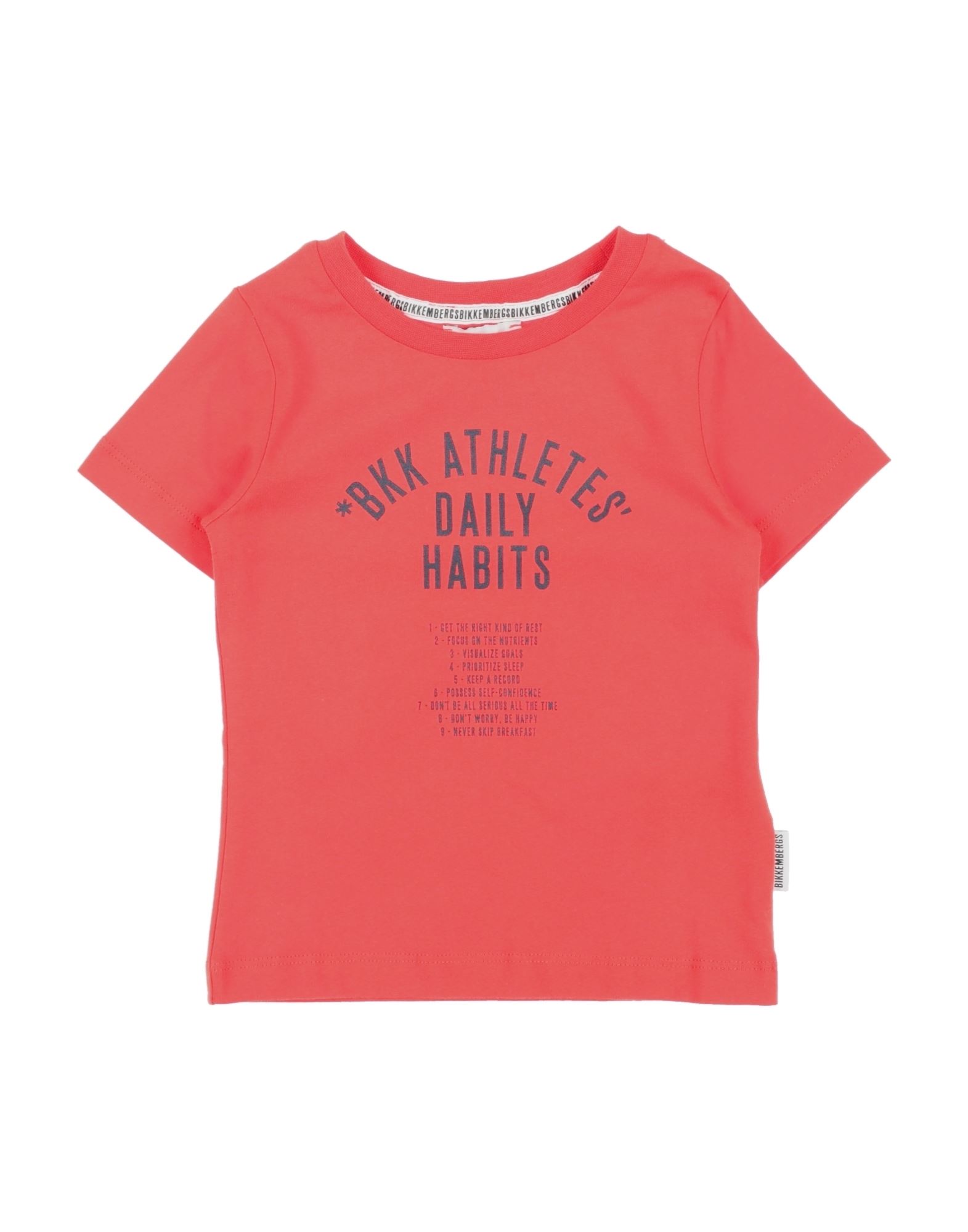 BIKKEMBERGS T-shirts Kinder Rot von BIKKEMBERGS