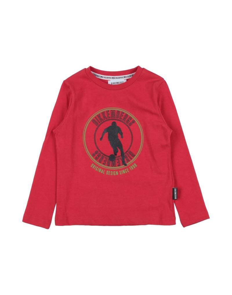 BIKKEMBERGS T-shirts Kinder Rot von BIKKEMBERGS